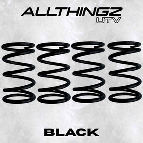 All Thingz UTV Black tender spring powder coat color