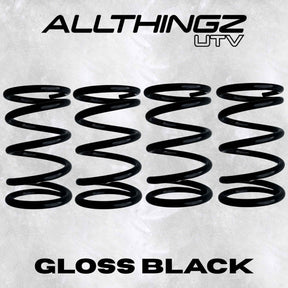 All Thingz UTV Gloss Black tender spring powder coat color