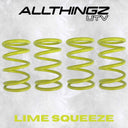 All Thingz UTV Lime Squeeze tender spring powder coat color