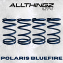 All Thingz UTV Polaris Blue Fire tender spring powder coat color