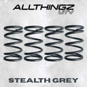 All Thingz UTV Stealth Grey dark metallic tender spring powder coat color