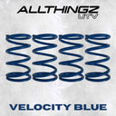 All Thingz UTV Velocity Blue tender spring powder coat color