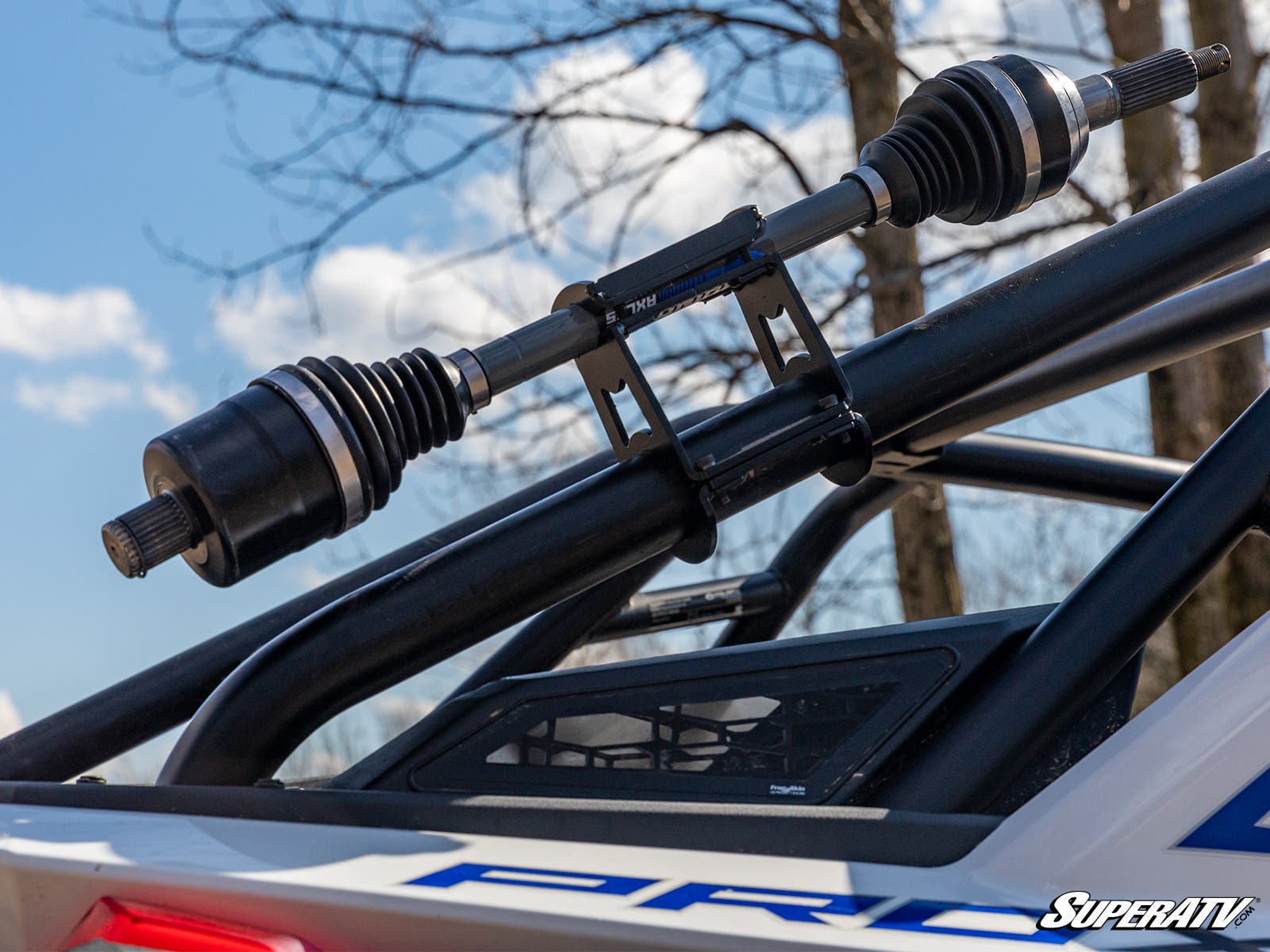 Photo of SuperATV Spare Axle Cage Mount by SuperATV - Premium Storage for UTVs / Side by Sides