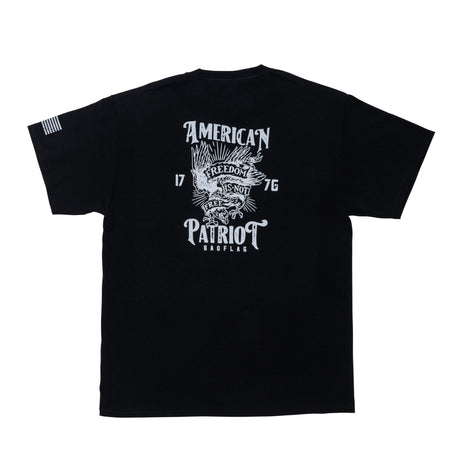 Photo of American Patriot Graphic Tee-Black by Bad Flag Store - Premium Apparel & Accessories for UTVs / Side by Sides