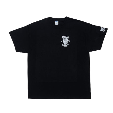 Photo of American Patriot Chest Logo Graphic Tee by Bad Flag Store - Premium Apparel & Accessories for UTVs / Side by Sides