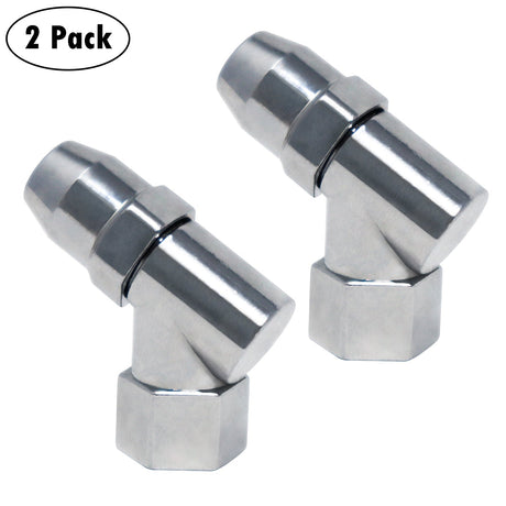 Photo of Advanced Angled Tire Air Chuck - 1/4" NPT (2 Pack) by JACO - Premium Air Chuck for UTVs / Side by Sides