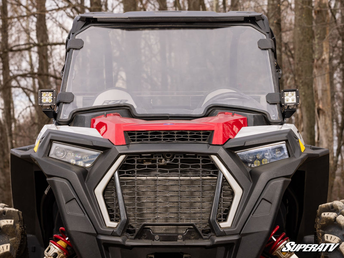 Photo of SuperATV Polaris RZR Cube Light Mounting Brackets by SuperATV - Premium Mounts for UTVs / Side by Sides