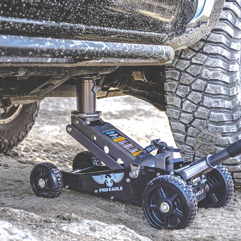 Photo of Off Road Jack Extension 8" OR 15" by Pro Eagle - Premium Off Road Jack for UTVs / Side by Sides