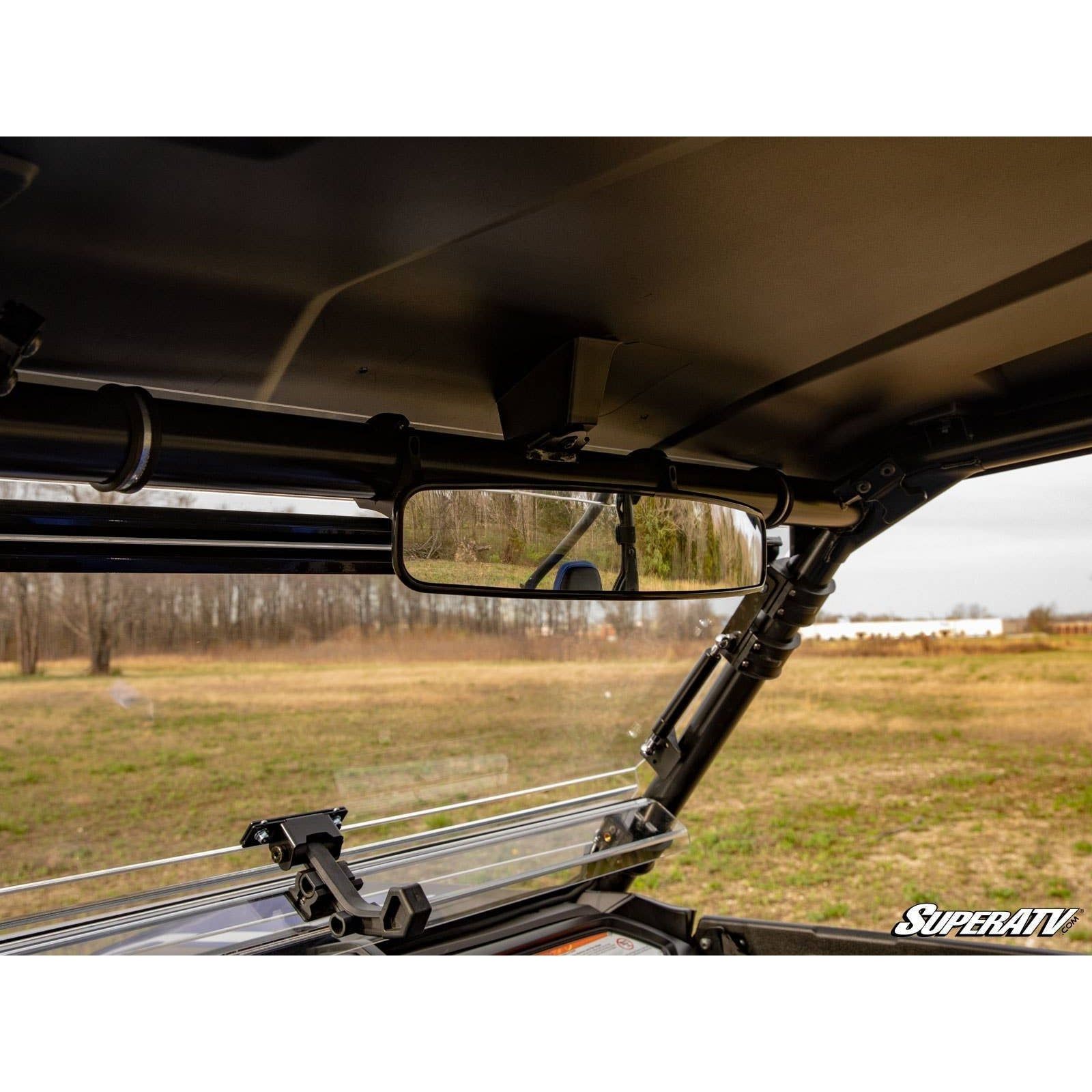 Photo of Arctic Cat 17" Curved Rear View Mirror by SuperATV - Premium Mirrors for UTVs / Side by Sides