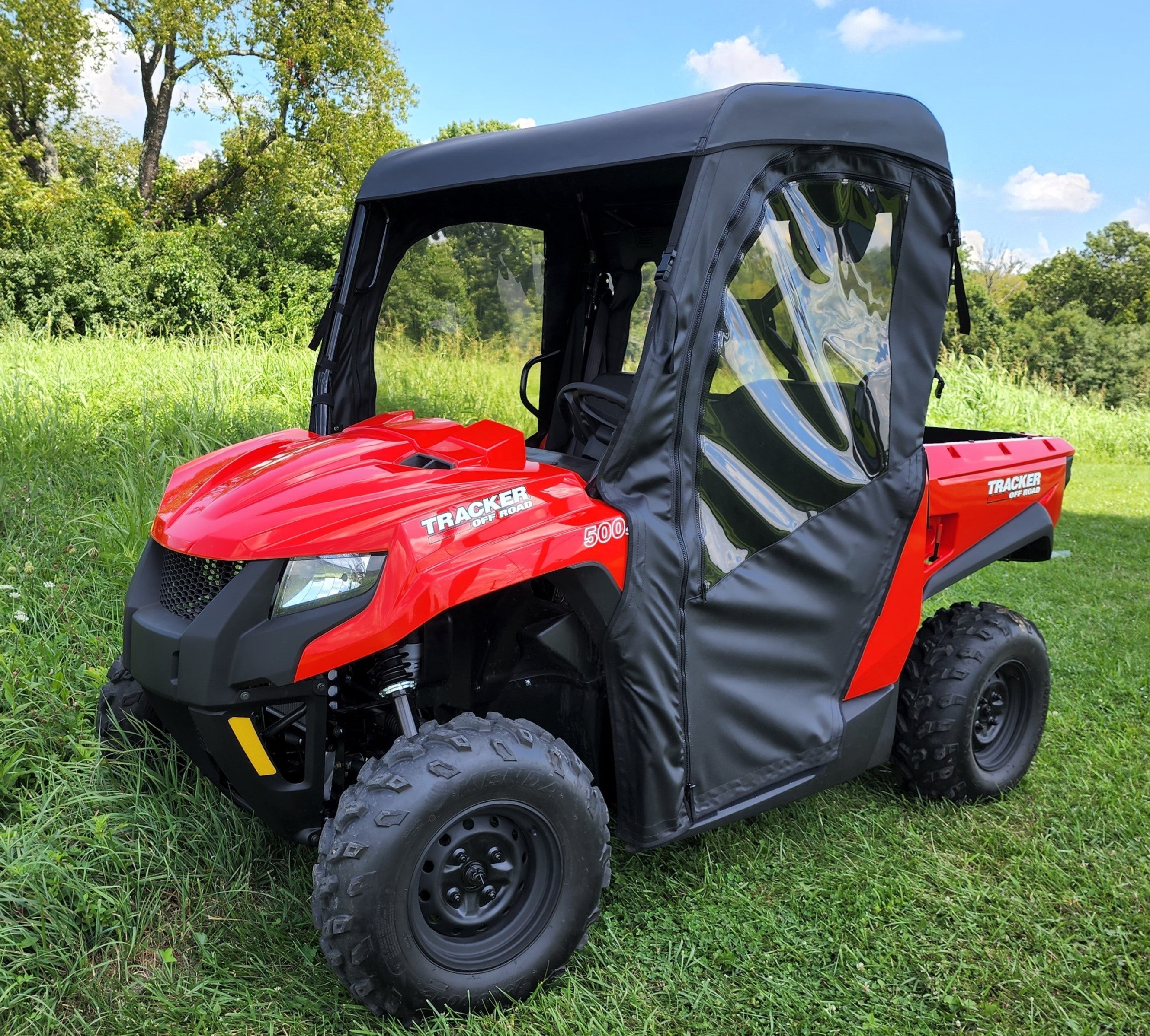 Photo of Tracker Off Road 500S - Full Cab Enclosure for Hard Windshield by 3 Star UTV - Premium Enclosures for UTVs / Side by Sides