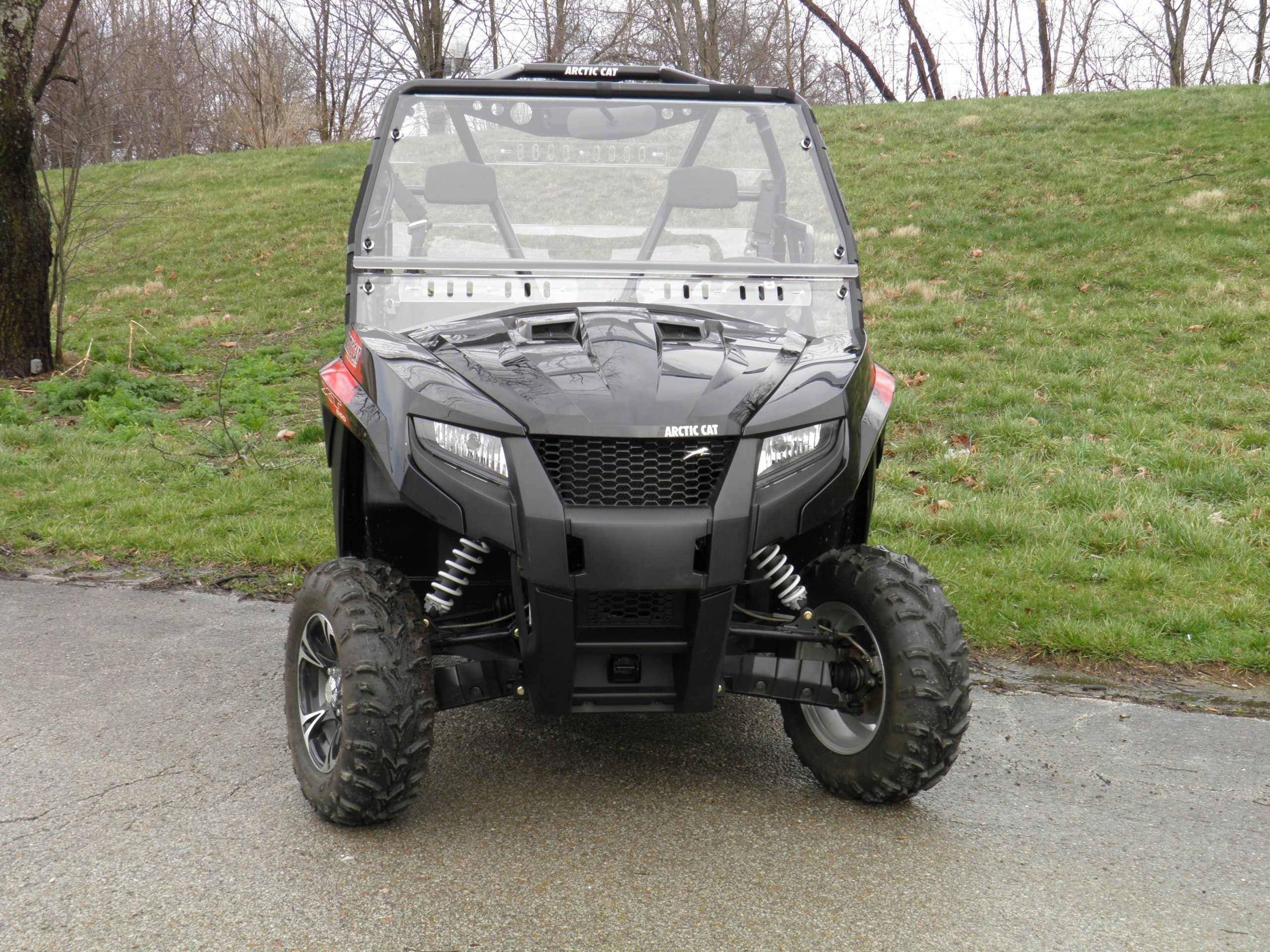 Photo of Arctic Cat Prowler 550/700XT/1000XT - 2-Piece General-Purpose Windshield by 3 Star UTV - Premium Windshields for UTVs / Side by Sides
