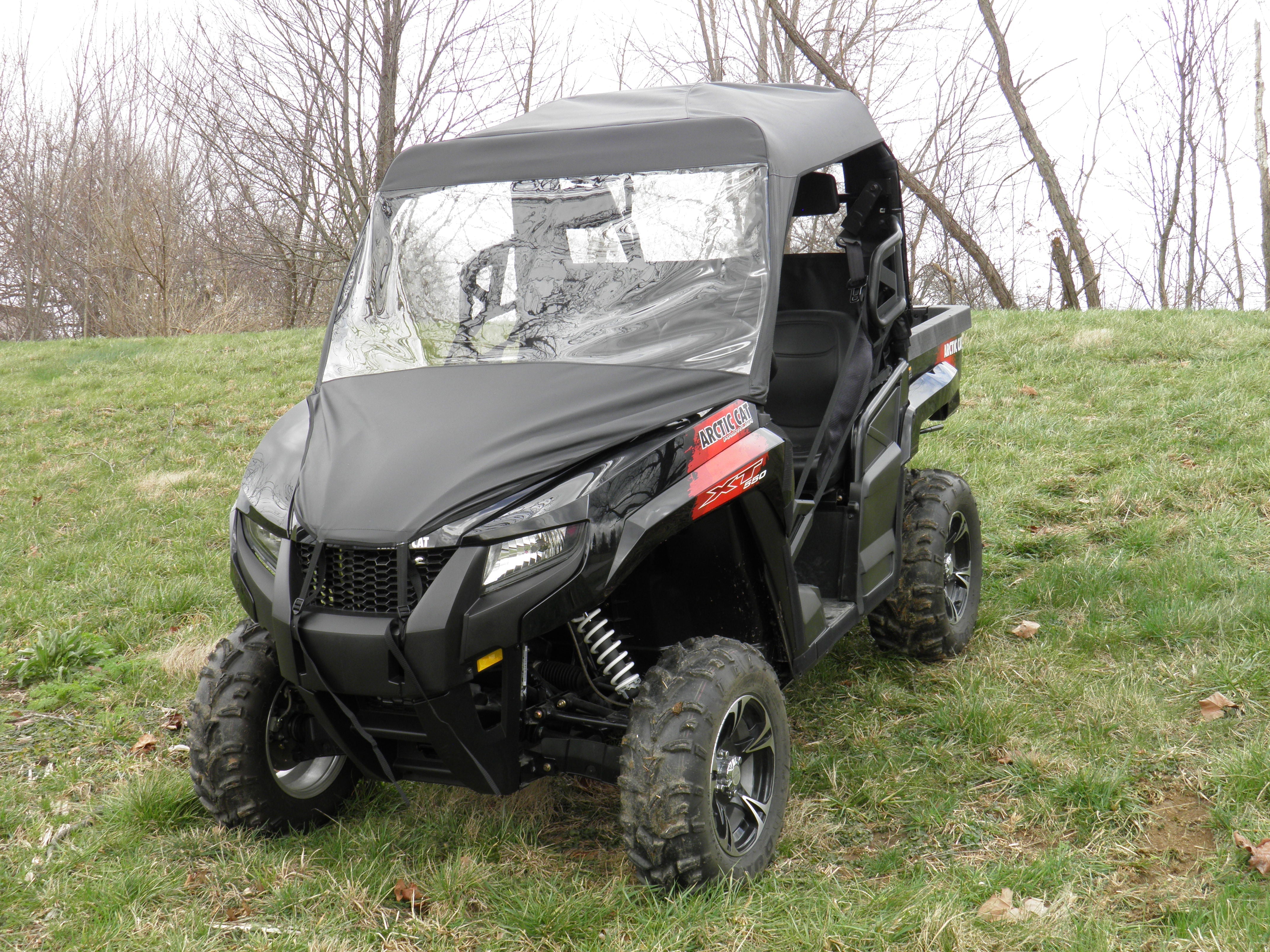 Photo of Arctic Cat Prowler 550/700XT/1000XT - Vinyl Windshield/Top/Rear Combo by 3 Star UTV - Premium Enclosures for UTVs / Side by Sides