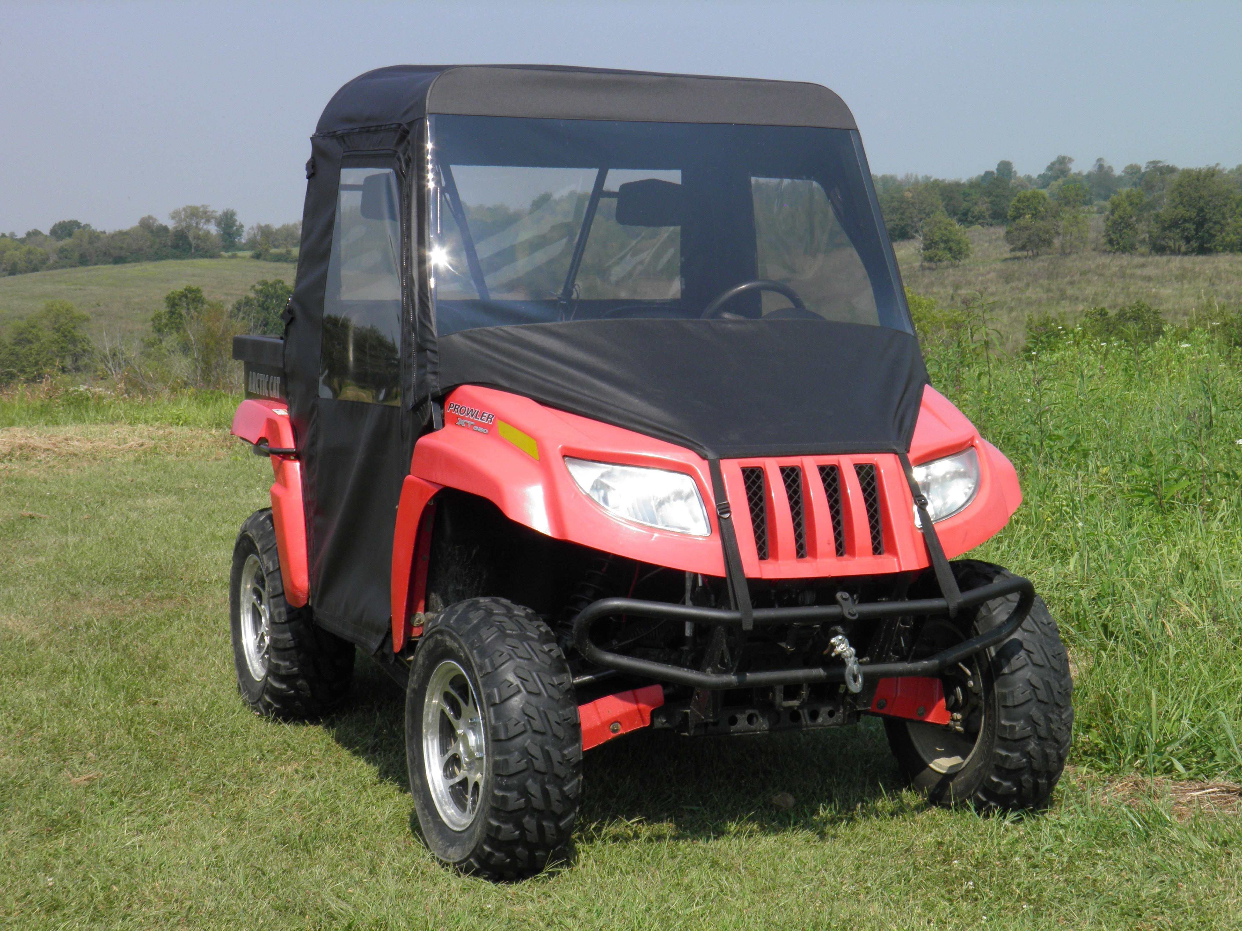 Photo of Arctic Cat Prowler 650/700 w/Square Bars - Full Cab Enclosure w/Vinyl Windshield by 3 Star UTV - Premium Enclosures for UTVs / Side by Sides