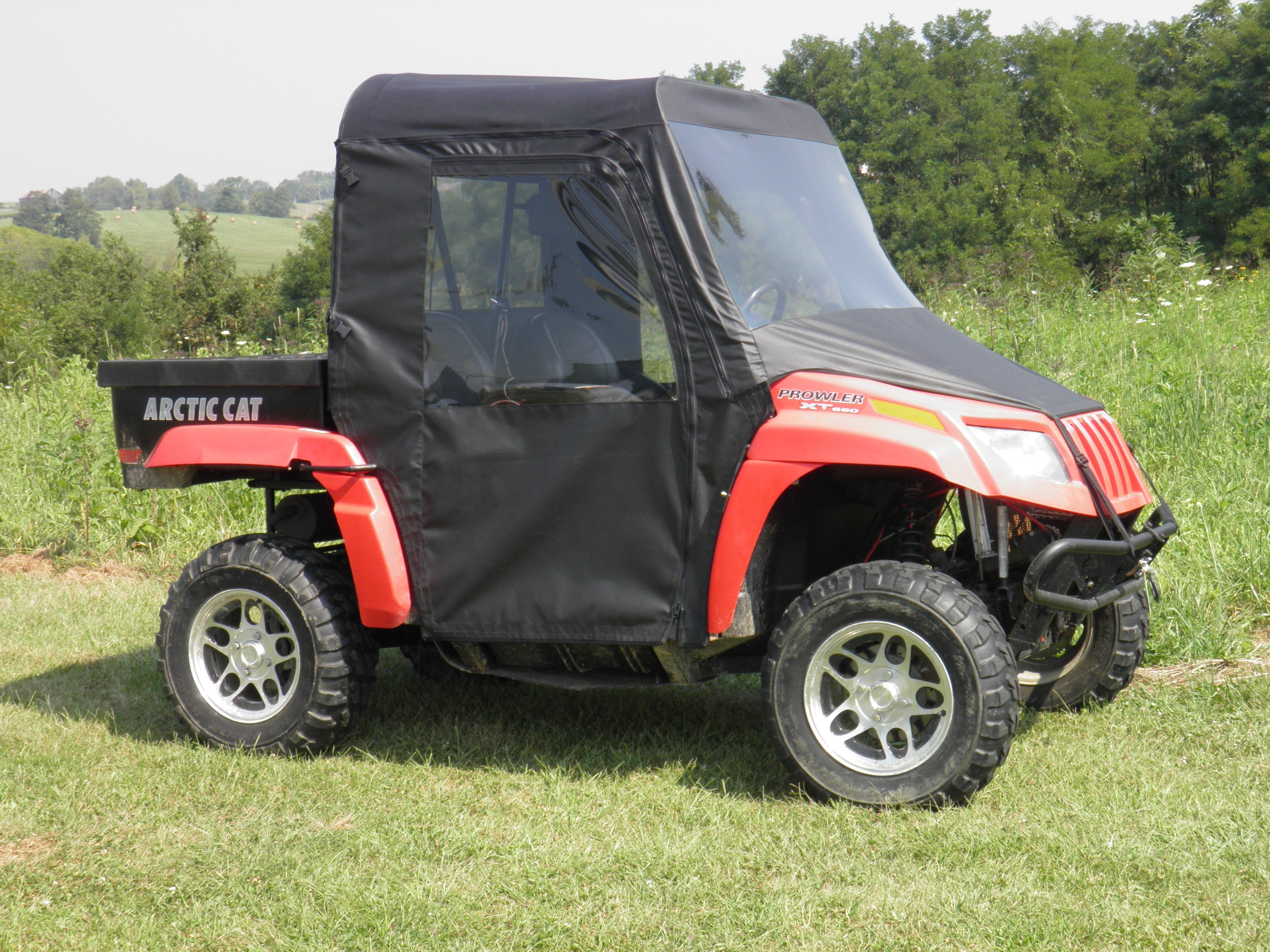 Photo of Arctic Cat Prowler 650/700 w/Square Bars - Full Cab Enclosure w/Vinyl Windshield by 3 Star UTV - Premium Enclosures for UTVs / Side by Sides