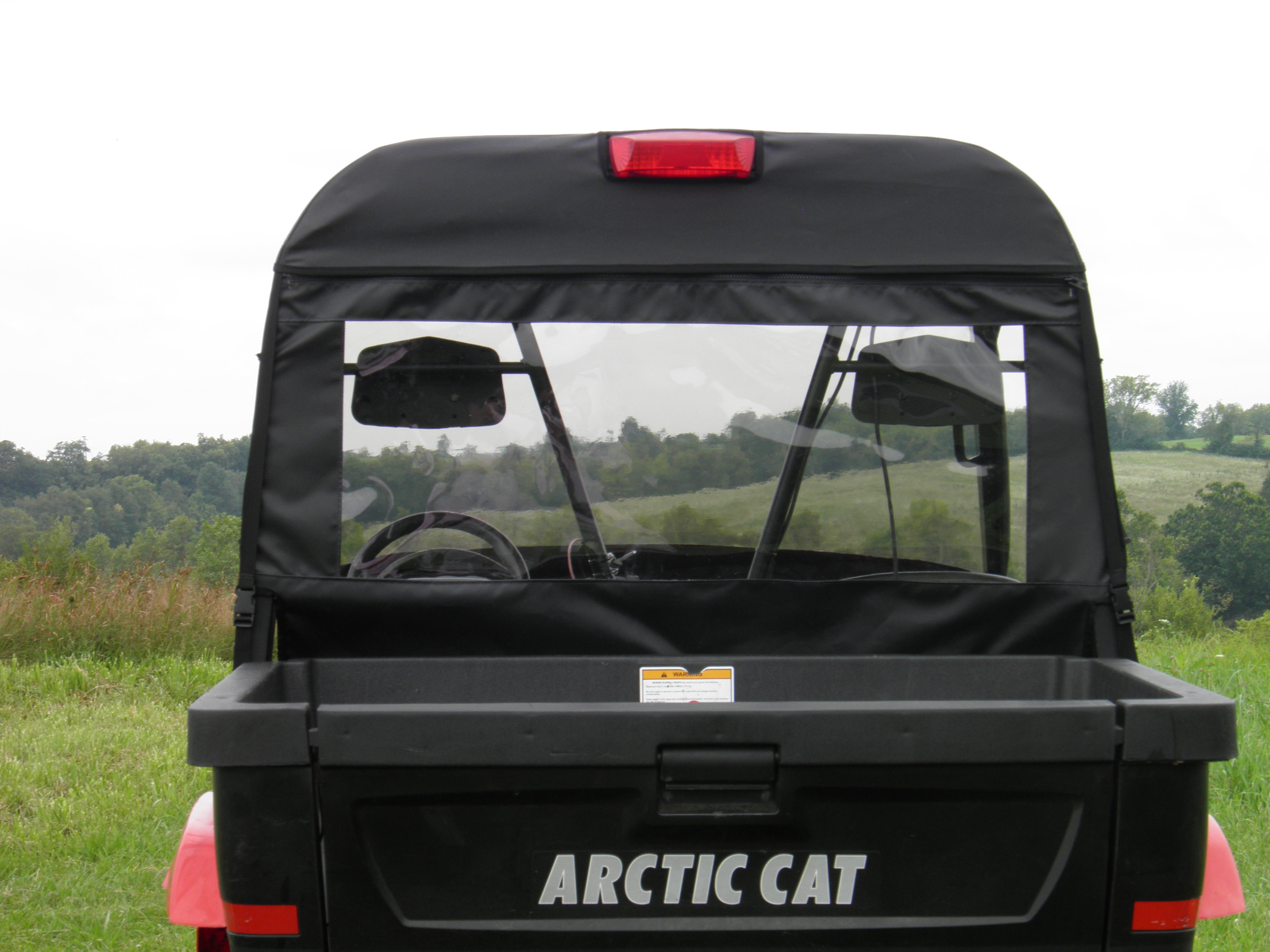 Photo of Arctic Cat Prowler 650/700 w/Square Bars - Soft Back Panel by 3 Star UTV - Premium Enclosures for UTVs / Side by Sides