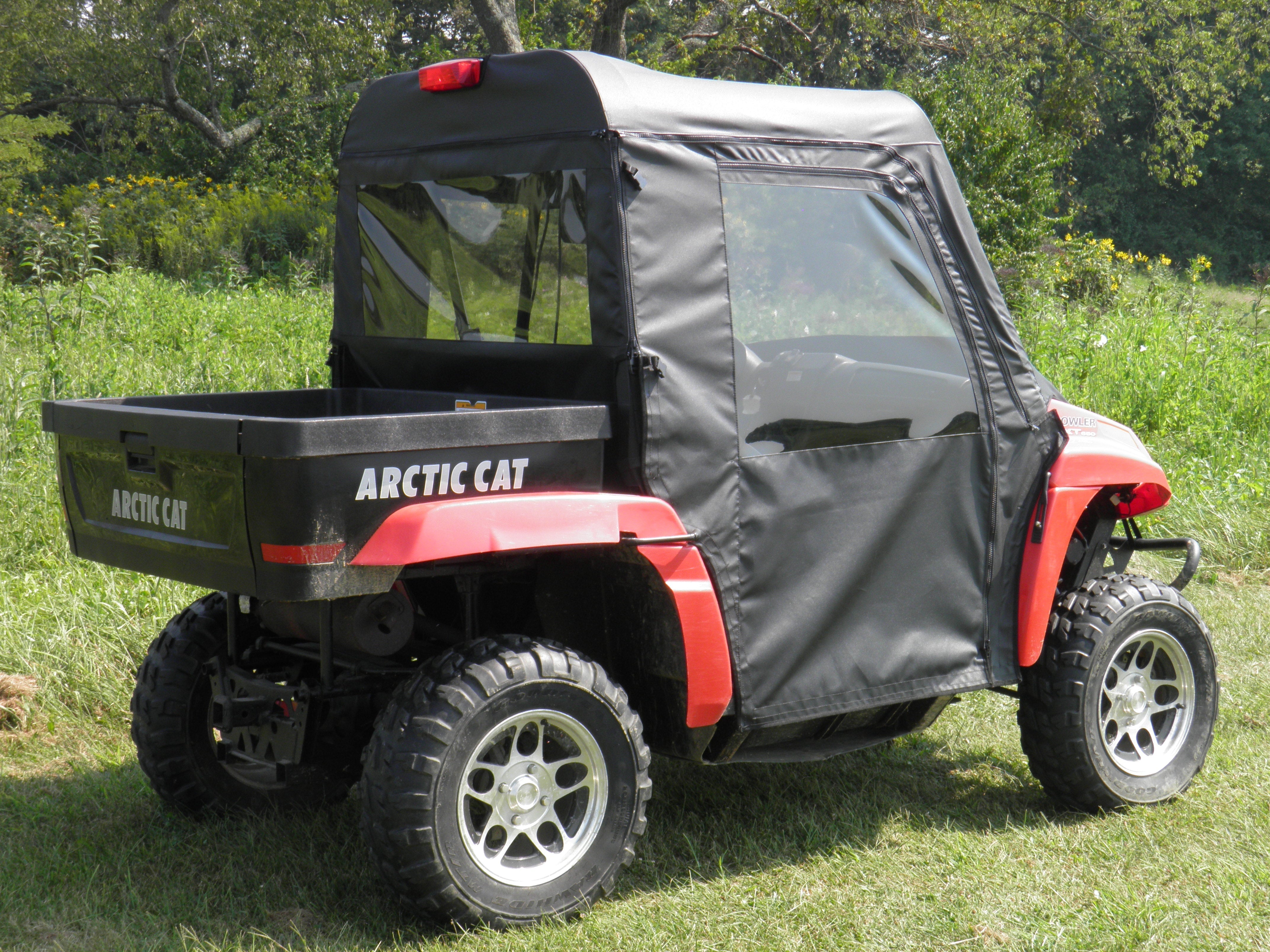 Photo of Arctic Cat Prowler 650/700 w/Square Bars - Soft Back Panel by 3 Star UTV - Premium Enclosures for UTVs / Side by Sides