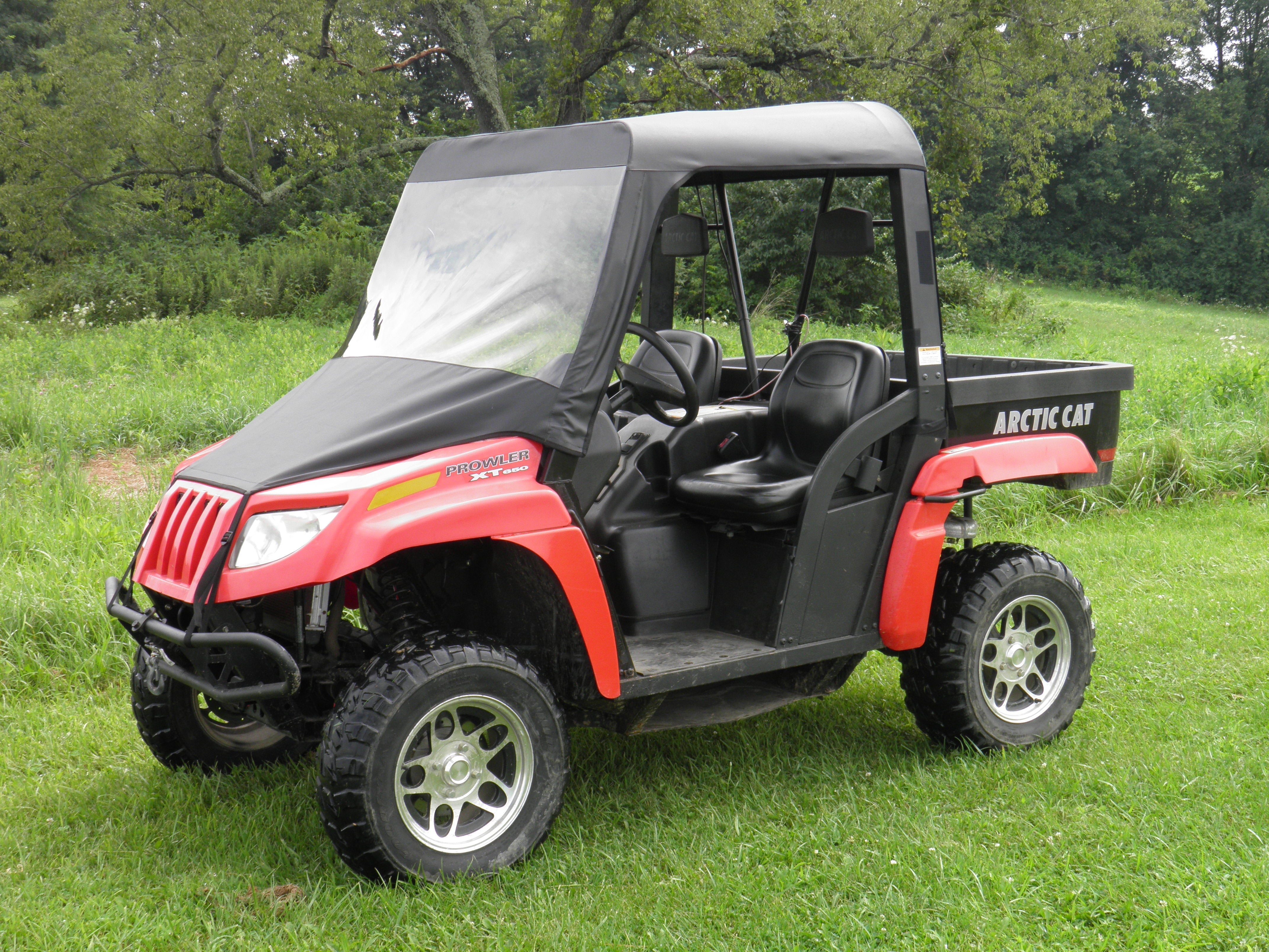 Photo of Arctic Cat Prowler 650/700 w/Square Bars - Vinyl Windshield/Top/Rear Combo by 3 Star UTV - Premium Enclosures for UTVs / Side by Sides