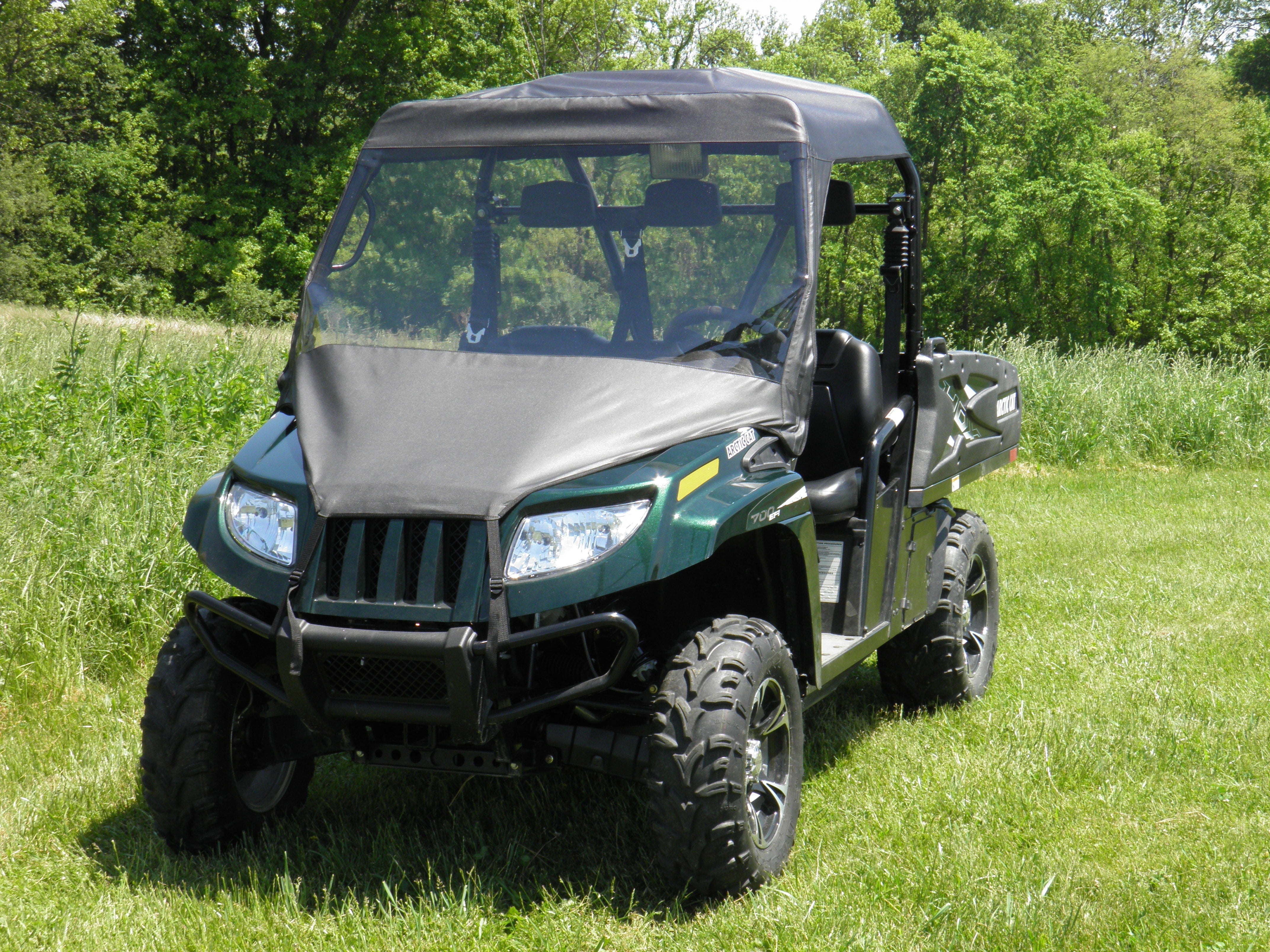 Photo of Arctic Cat Prowler 700 - Vinyl Windshield/Top Combo by 3 Star UTV - Premium Enclosures for UTVs / Side by Sides