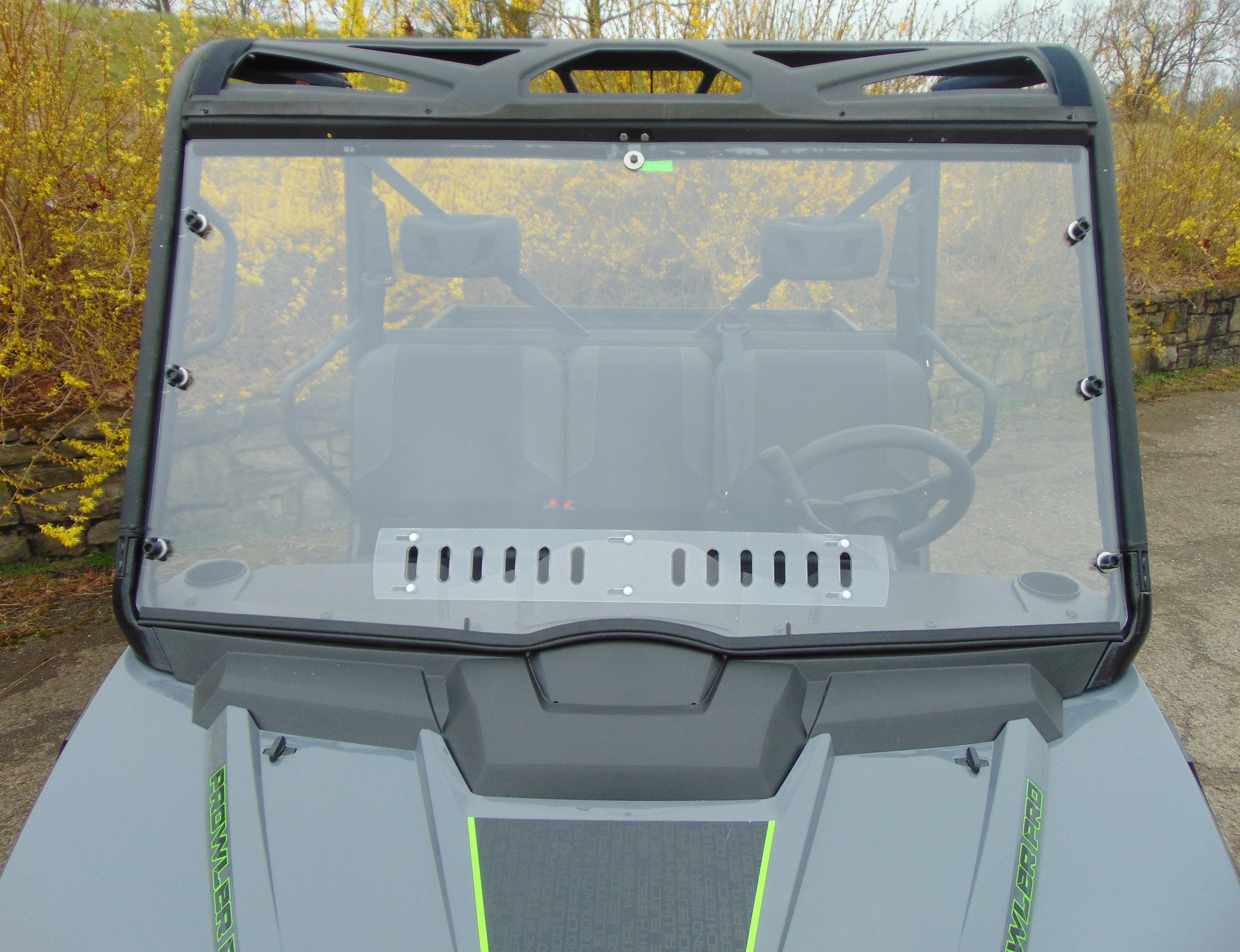 Photo of Arctic Cat Prowler PRO - 1-Piece General-Purpose Windshield by 3 Star UTV - Premium Windshields for UTVs / Side by Sides