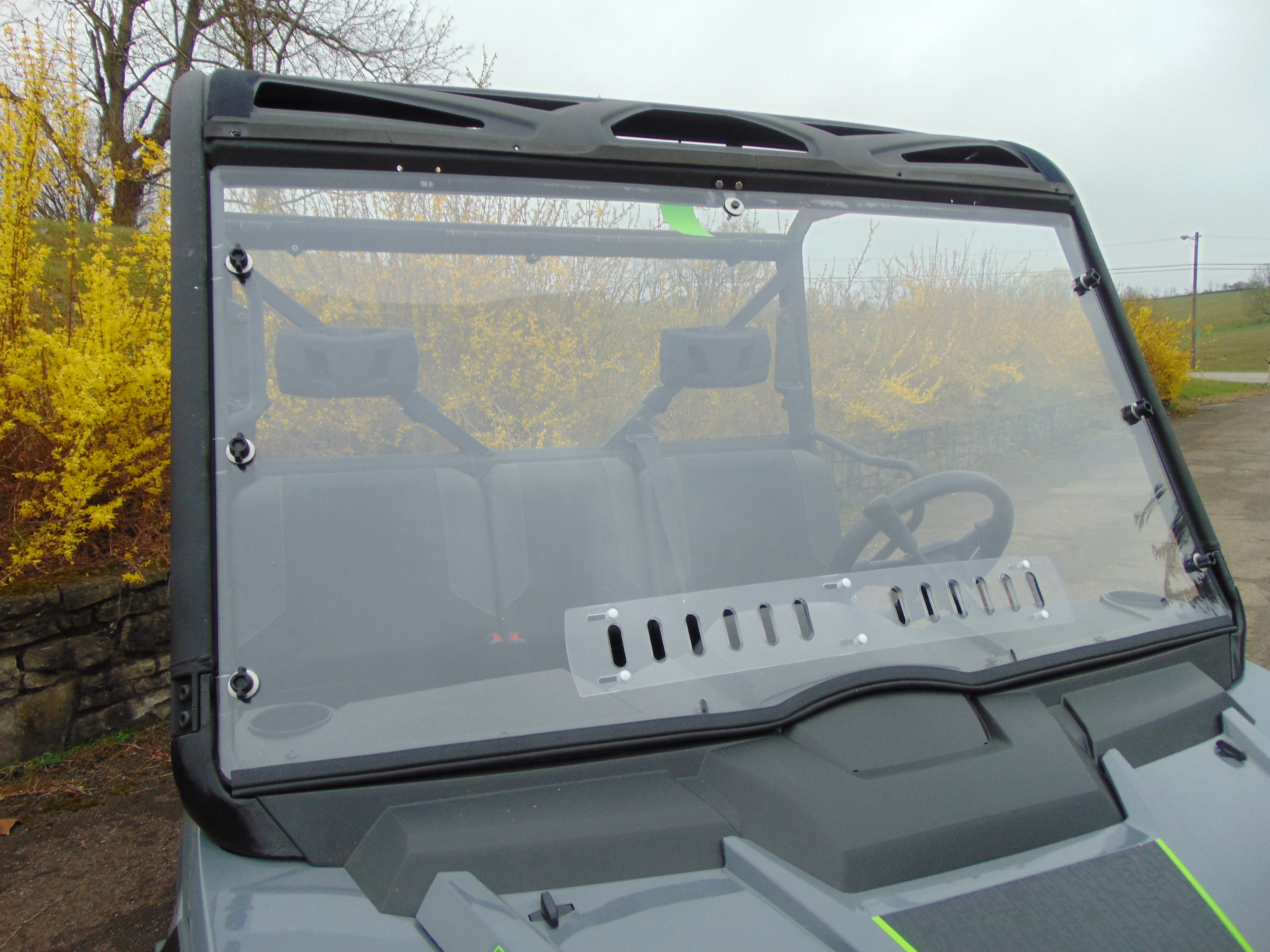 Photo of Arctic Cat Prowler PRO - 1-Piece General-Purpose Windshield by 3 Star UTV - Premium Windshields for UTVs / Side by Sides