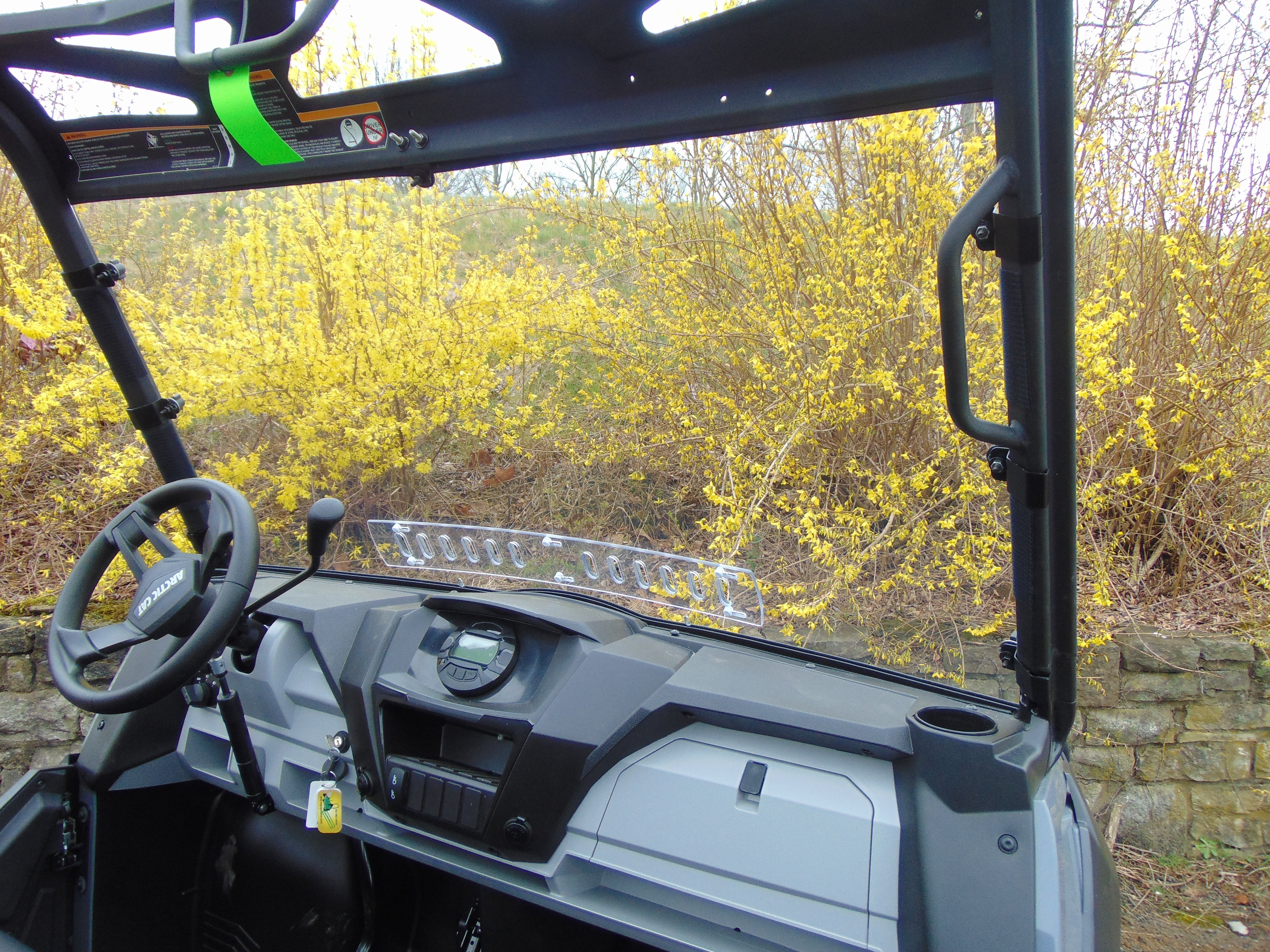 Photo of Arctic Cat Prowler PRO - 1-Piece General-Purpose Windshield by 3 Star UTV - Premium Windshields for UTVs / Side by Sides