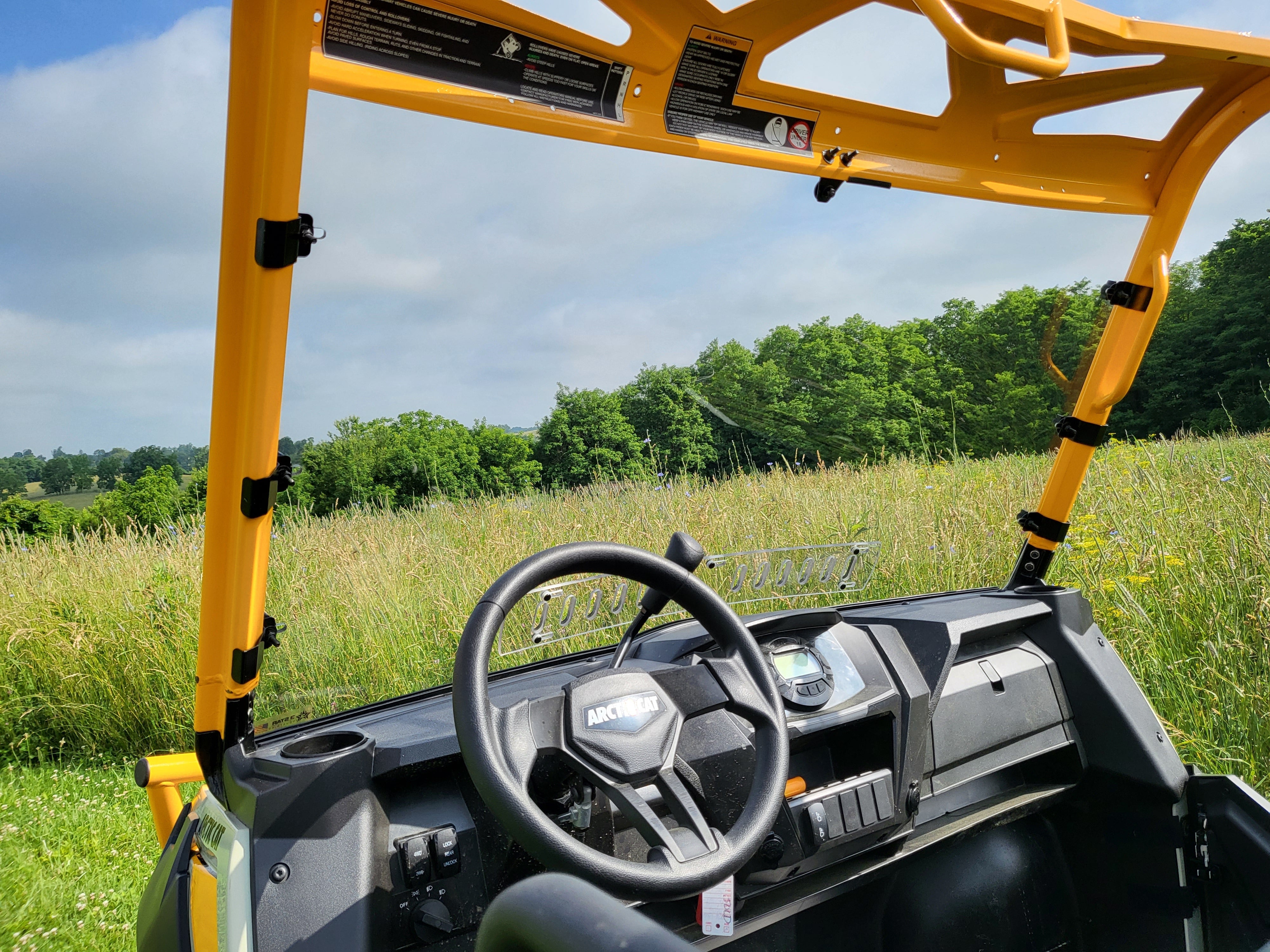 Photo of Arctic Cat Prowler PRO Crew - 1 Pc General-Purpose Windshield by 3 Star UTV - Premium Windshields for UTVs / Side by Sides