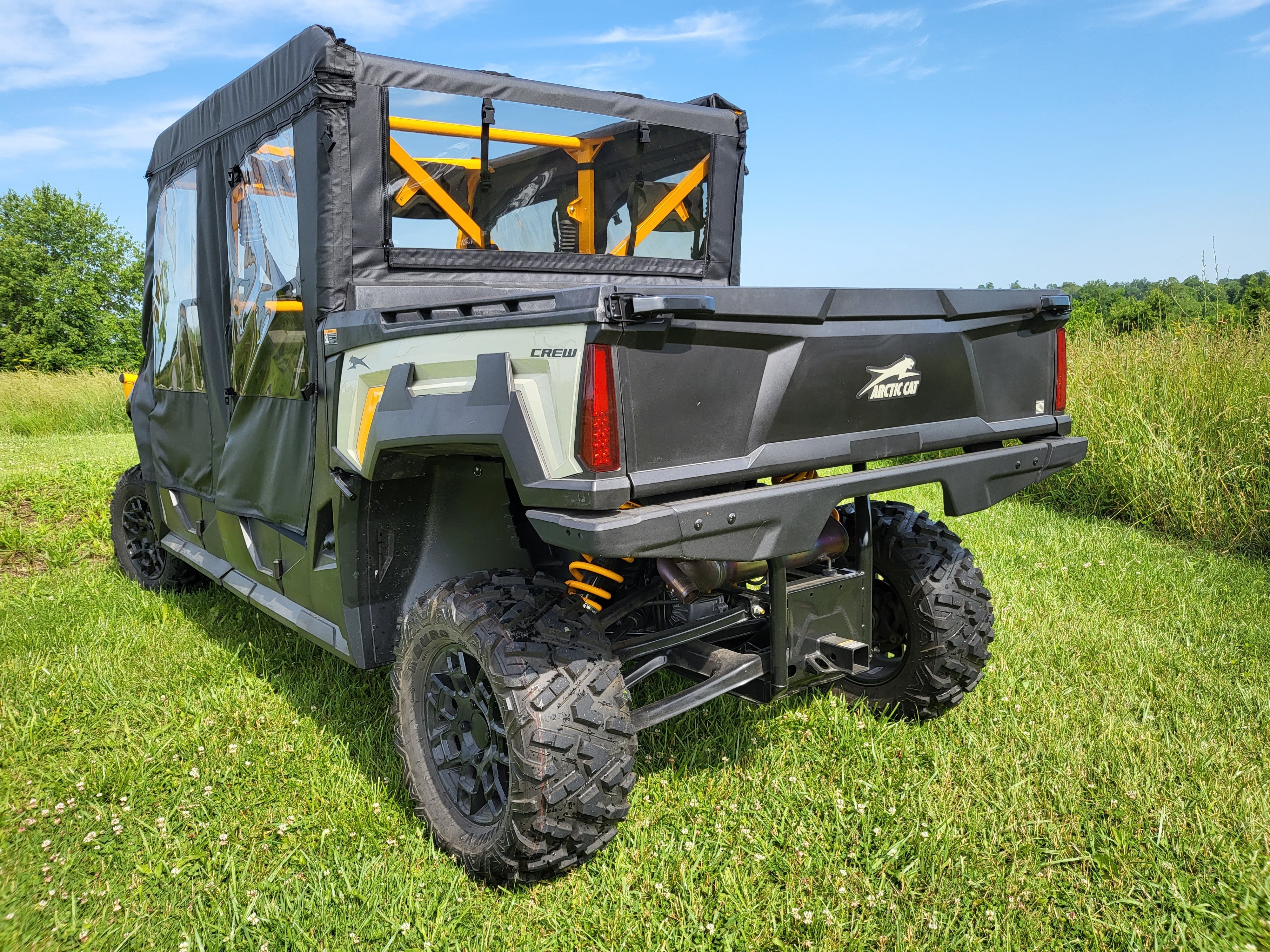 Photo of Arctic Cat Prowler PRO Crew - Door/Rear Window Combo (Upper Doors) by 3 Star UTV - Premium Enclosures for UTVs / Side by Sides