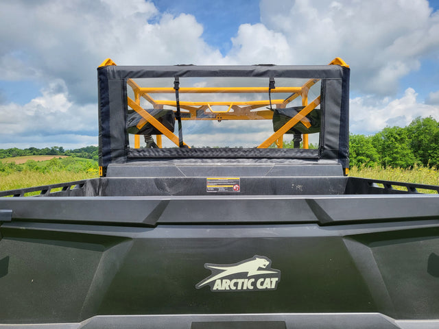 Photo of Tracker Off Road 800SX Crew - Soft Back Panel by 3 Star UTV - Premium Enclosures for UTVs / Side by Sides