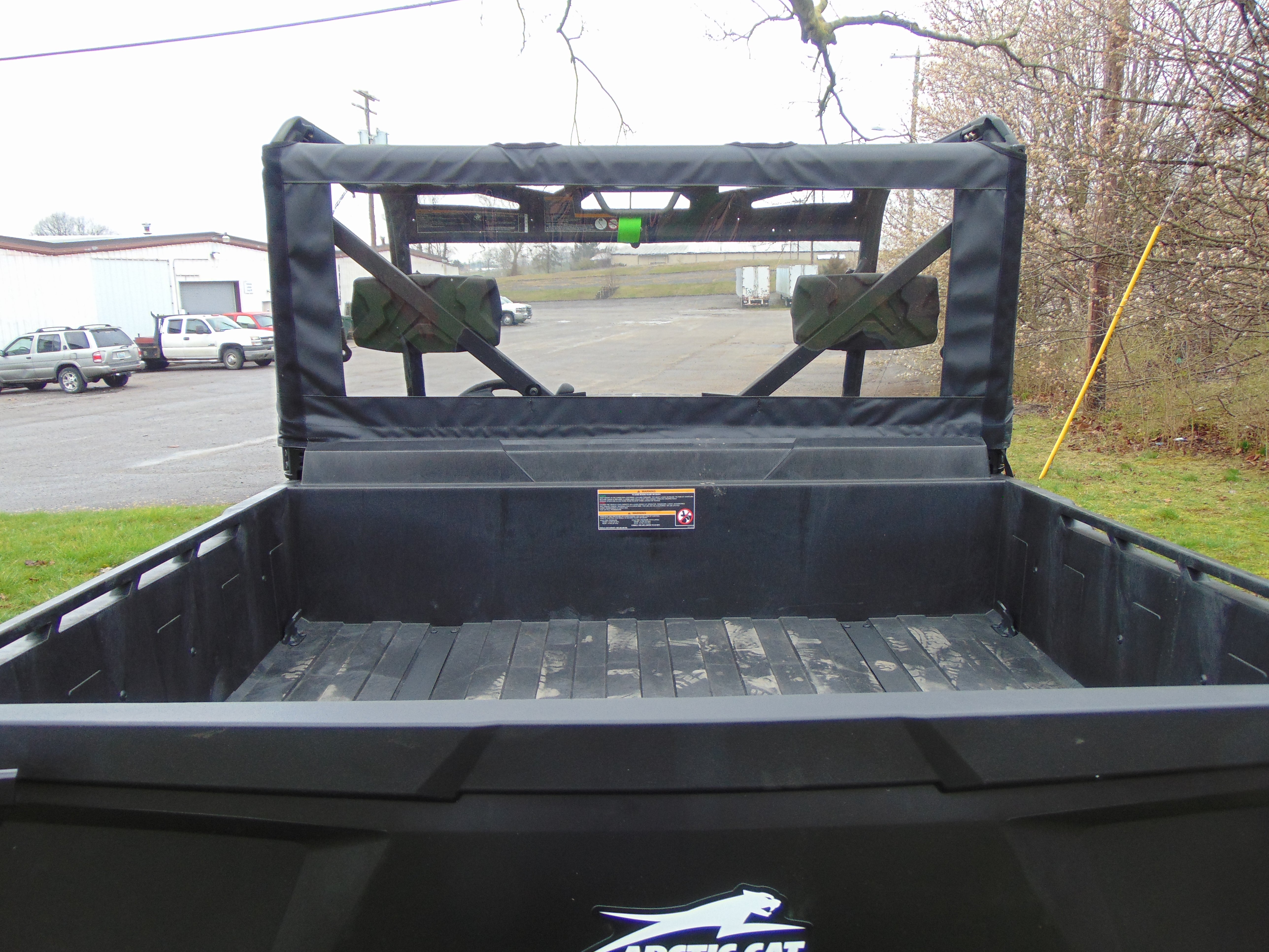 Photo of Tracker Off Road 800SX - Soft Back Panel by 3 Star UTV - Premium Enclosures for UTVs / Side by Sides