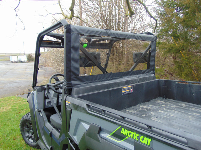 Photo of Tracker Off Road 800SX - Soft Back Panel by 3 Star UTV - Premium Enclosures for UTVs / Side by Sides