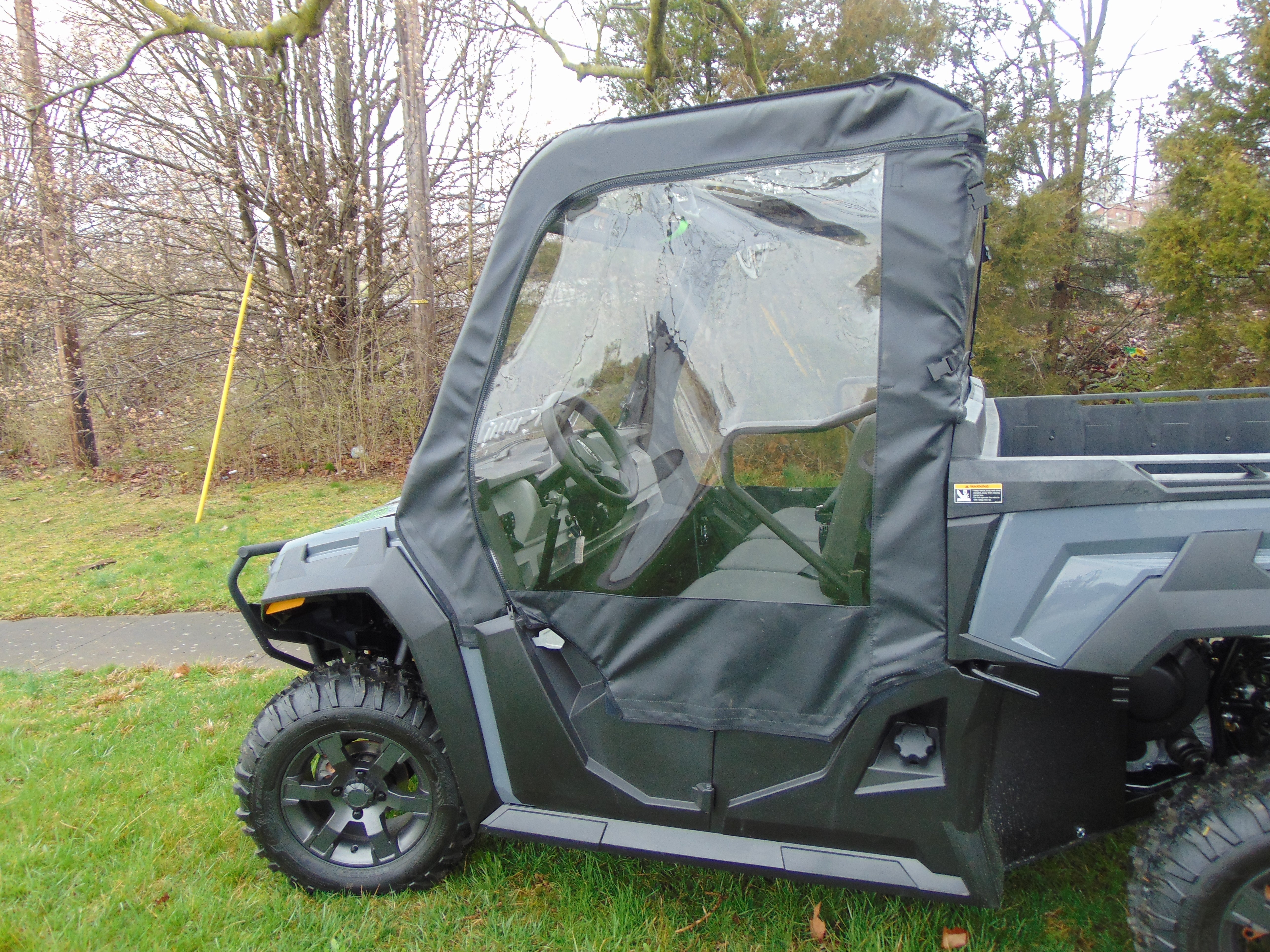 Photo of Tracker Off Road 800SX - Soft Doors by 3 Star UTV - Premium Enclosures for UTVs / Side by Sides