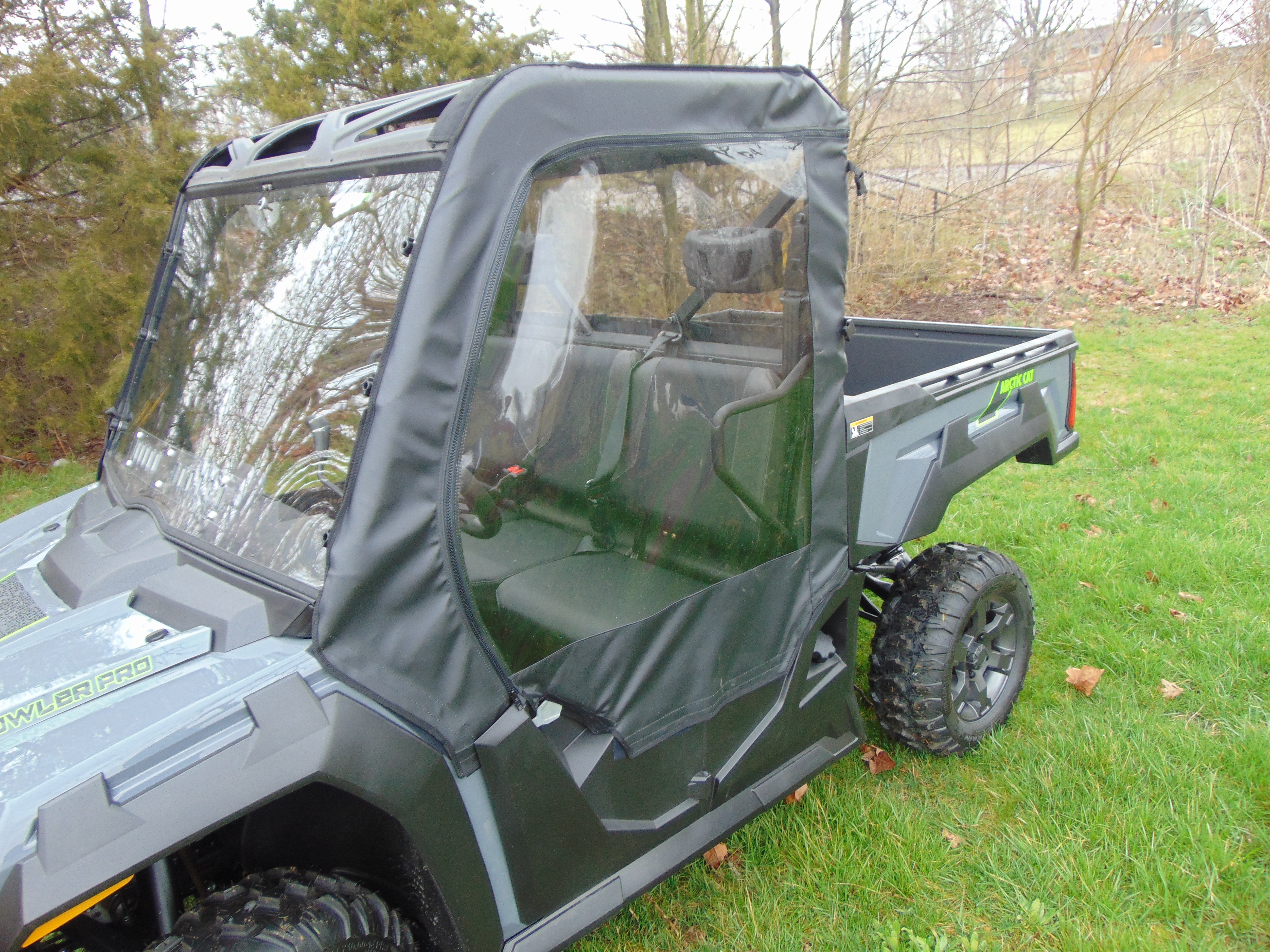 Photo of Tracker Off Road 800SX - Soft Doors by 3 Star UTV - Premium Enclosures for UTVs / Side by Sides