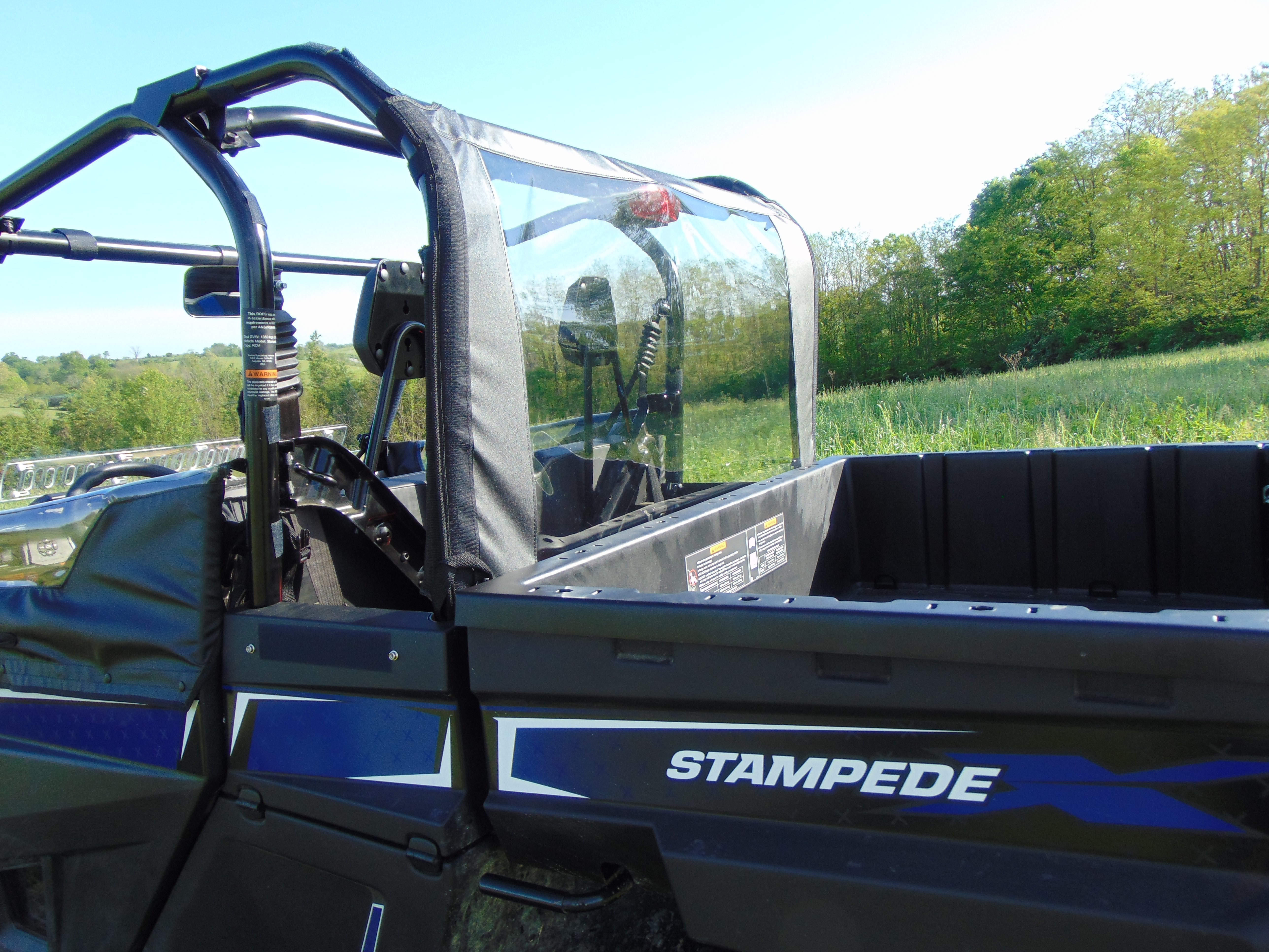 Photo of Arctic Cat Stampede - Door/Rear Window Combo by 3 Star UTV - Premium Enclosures for UTVs / Side by Sides