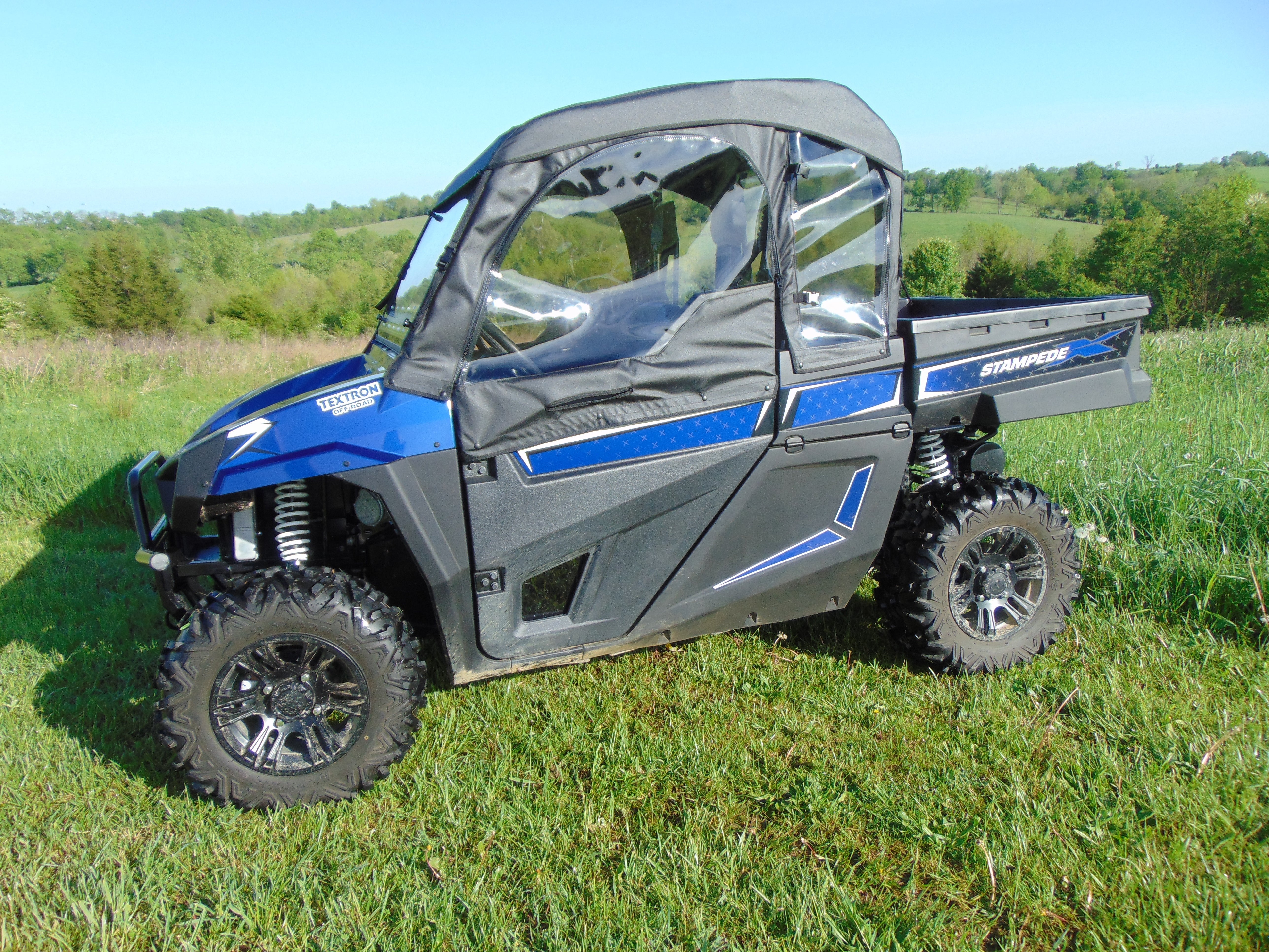 Photo of Arctic Cat Stampede - Door/Rear Window Combo by 3 Star UTV - Premium Enclosures for UTVs / Side by Sides