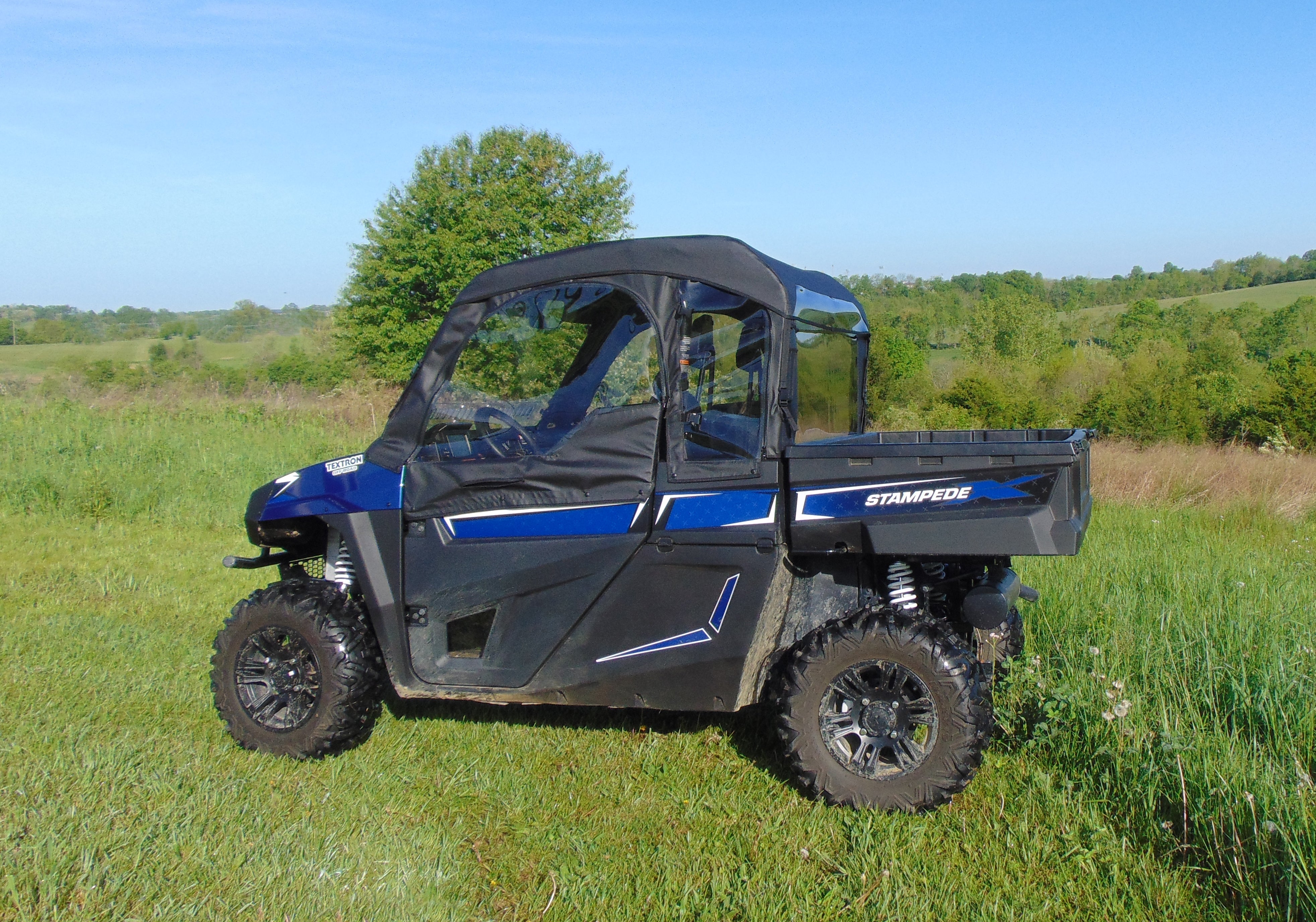 Photo of Arctic Cat Stampede - Door/Rear Window Combo by 3 Star UTV - Premium Enclosures for UTVs / Side by Sides