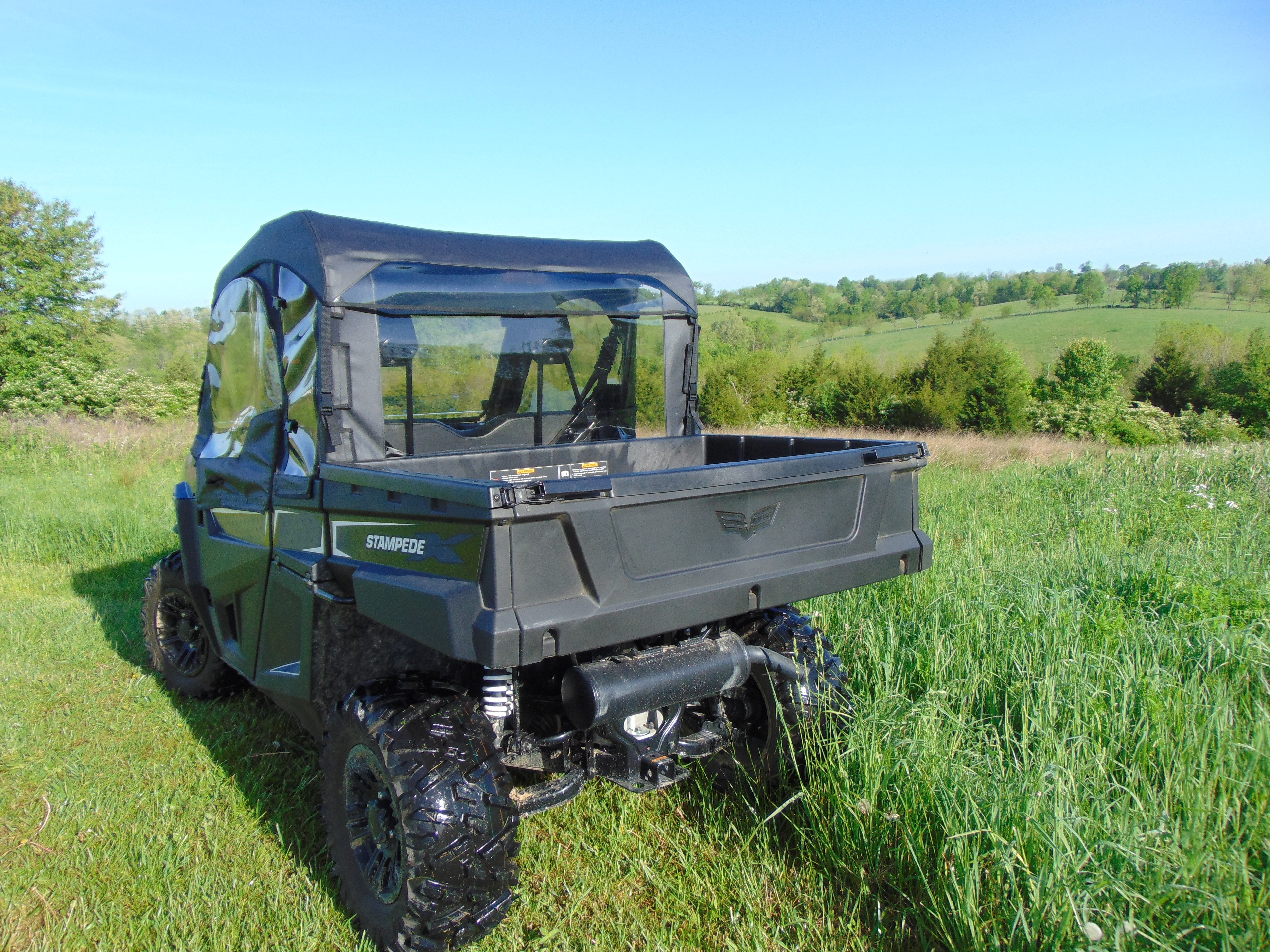 Photo of Arctic Cat Stampede - Full Cab Enclosure for Hard Windshield by 3 Star UTV - Premium Enclosures for UTVs / Side by Sides