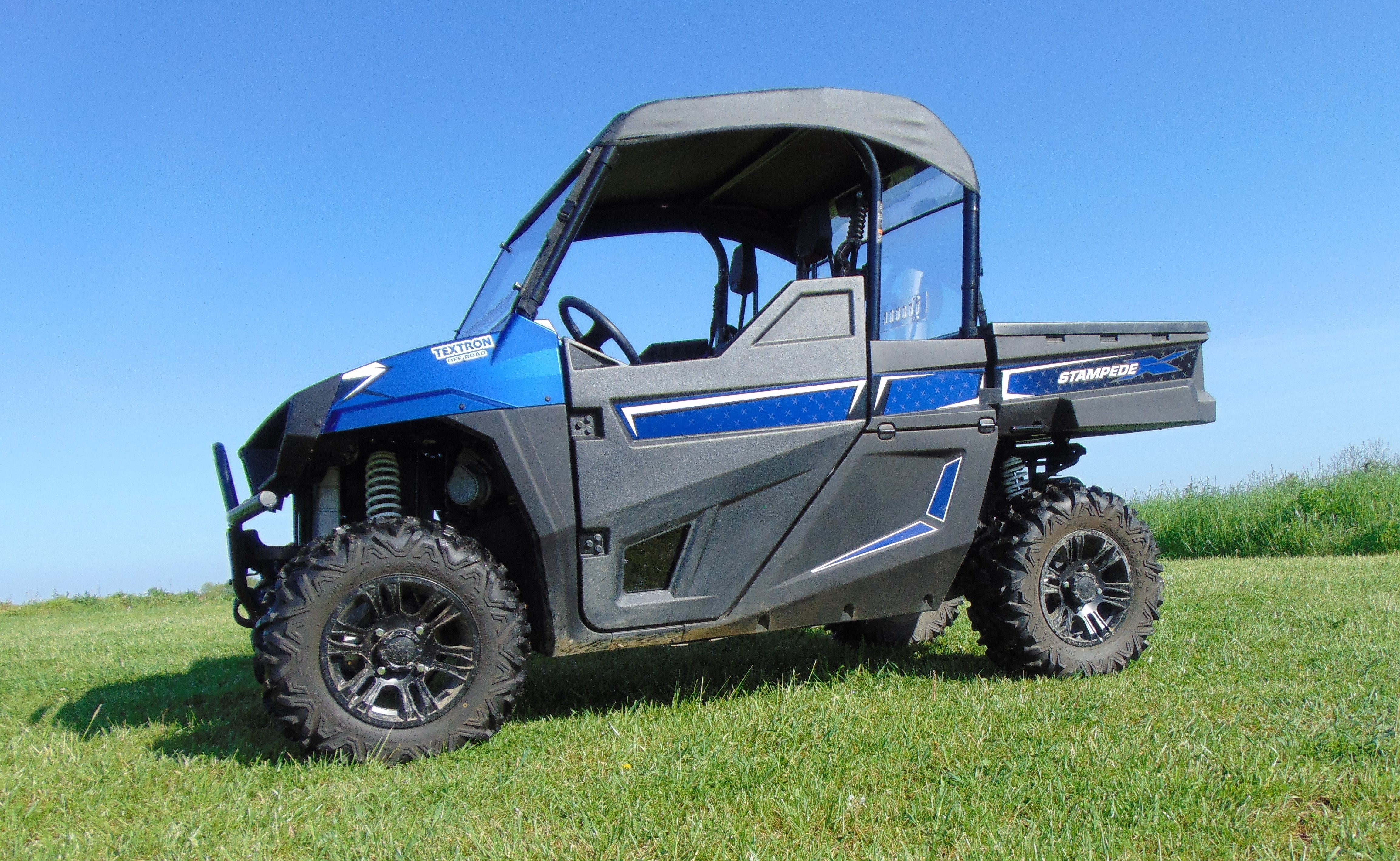 Photo of Arctic Cat Stampede - Soft Top For Hard Windshield by 3 Star UTV - Premium Enclosures for UTVs / Side by Sides