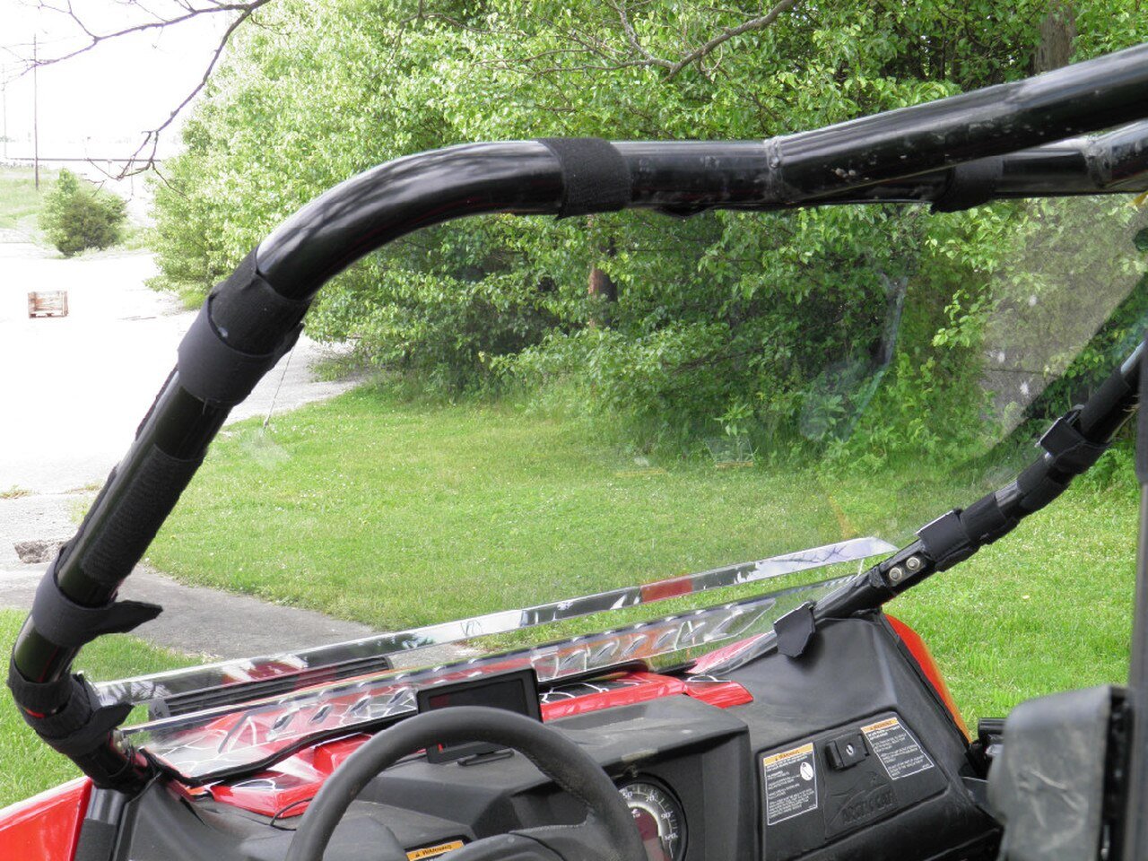 Photo of Arctic Cat Wildcat 4-Seater - 2 Pc General-Purpose Windshield w/Vent Option by 3 Star UTV - Premium Windshields for UTVs / Side by Sides