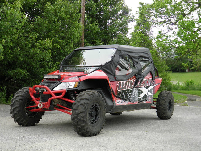 Photo of Arctic Cat Wildcat 4-Seater - Full Cab Enclosure for Hard Windshield by 3 Star UTV - Premium Enclosures for UTVs / Side by Sides