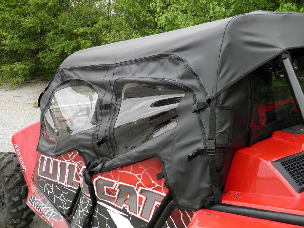 Photo of Arctic Cat Wildcat 4-Seater - Full Cab Enclosure w/Vinyl Windshield by 3 Star UTV - Premium Enclosures for UTVs / Side by Sides