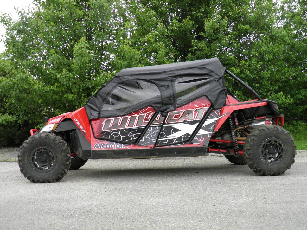 Photo of Arctic Cat Wildcat 4-Seater - Full Cab Enclosure w/Vinyl Windshield by 3 Star UTV - Premium Enclosures for UTVs / Side by Sides