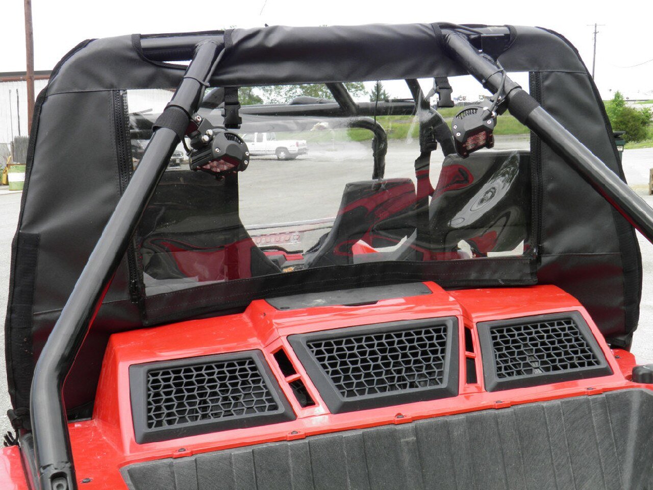 Photo of Arctic Cat Wildcat 4-Seater - Soft Back Panel by 3 Star UTV - Premium Enclosures for UTVs / Side by Sides