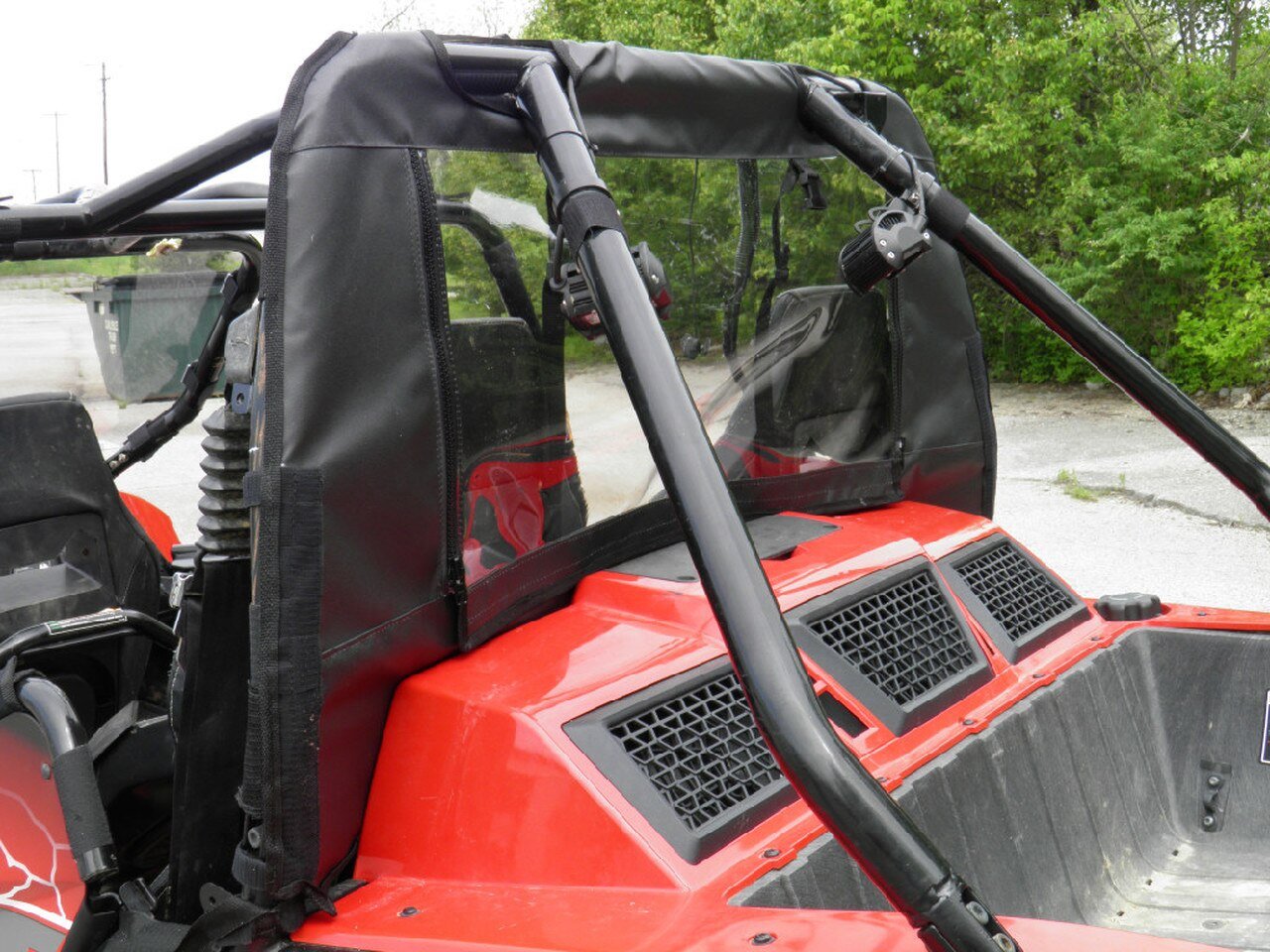 Photo of Arctic Cat Wildcat 4-Seater - Soft Back Panel by 3 Star UTV - Premium Enclosures for UTVs / Side by Sides