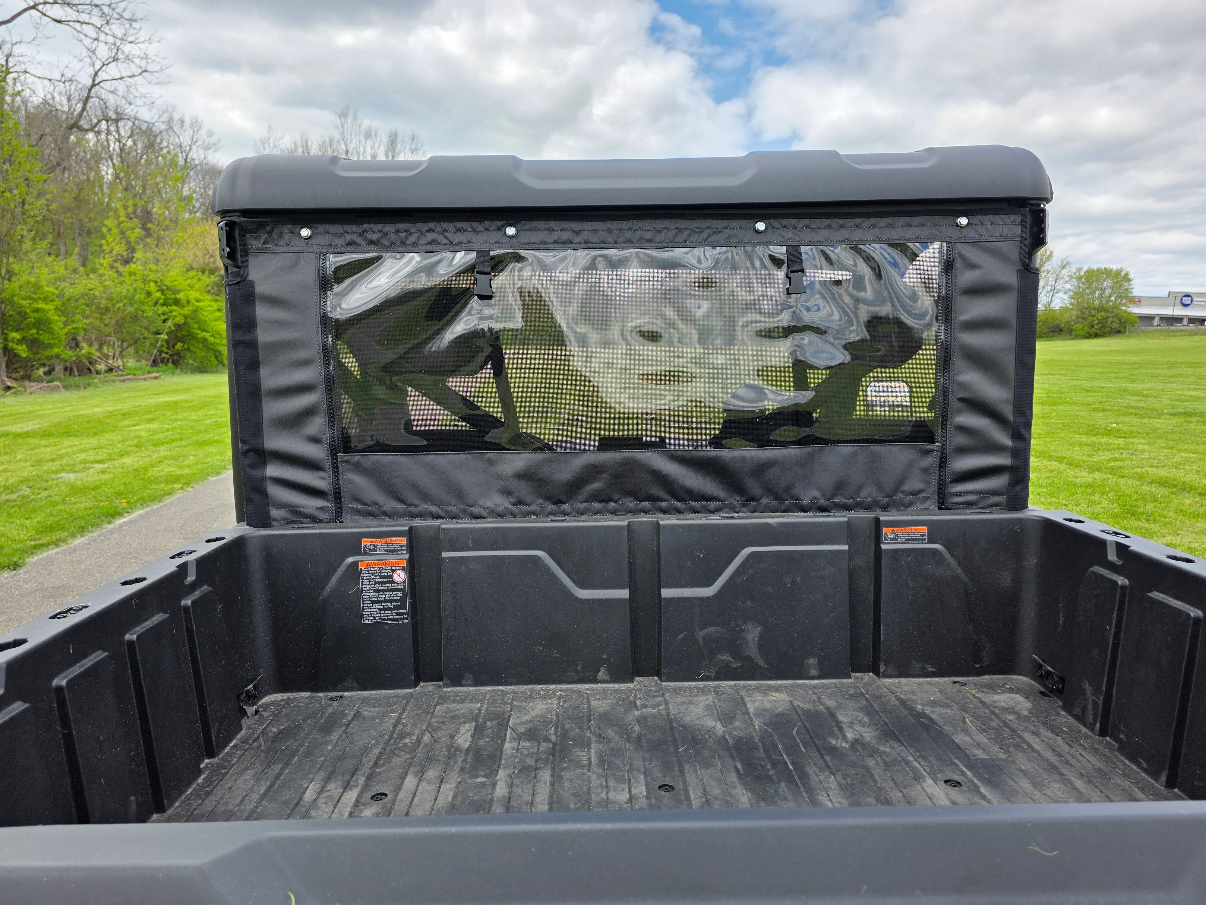Photo of Arctic Cat Wildcat 4-Seater - Soft Back Panel with Mesh/Vinyl Window - PATENT PENDING by 3 Star UTV - Premium Enclosures for UTVs / Side by Sides