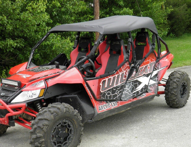 Photo of Arctic Cat Wildcat 4-Seater - Soft Top for Hard Windshield by 3 Star UTV - Premium Enclosures for UTVs / Side by Sides