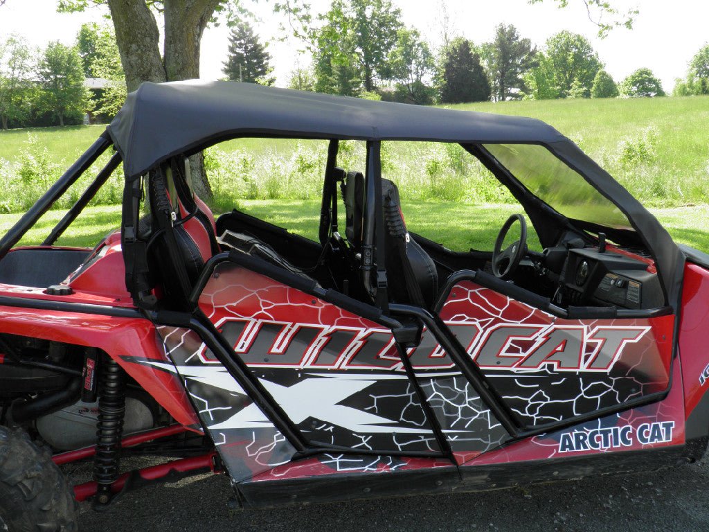 Photo of Arctic Cat Wildcat 4-Seater - Vinyl Windshield/Top Combo by 3 Star UTV - Premium Enclosures for UTVs / Side by Sides