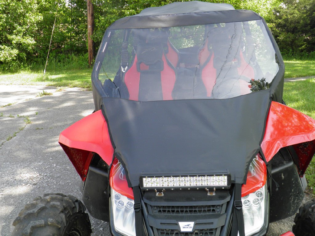 Photo of Arctic Cat Wildcat 4-Seater - Vinyl Windshield/Top/Rear Combo by 3 Star UTV - Premium Enclosures for UTVs / Side by Sides