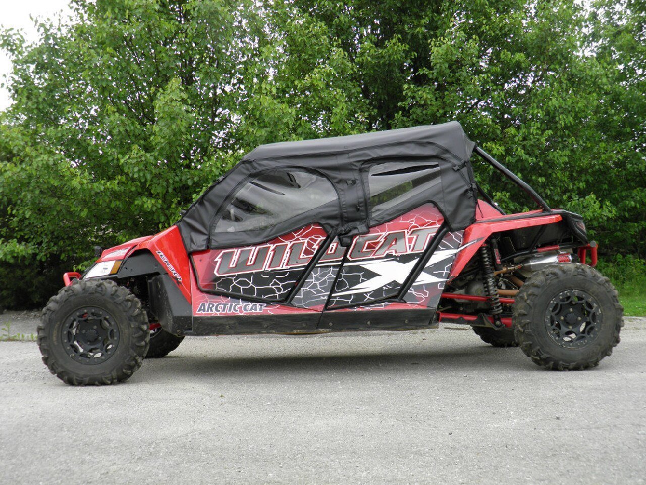 Photo of Arctic Cat Wildcat 4-Seater - Soft Upper Doors/Top Combo by 3 Star UTV - Premium Enclosures for UTVs / Side by Sides