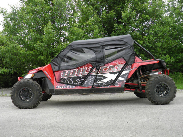 Photo of Arctic Cat Wildcat 4-Seater - Soft Upper Doors/Top Combo by 3 Star UTV - Premium Enclosures for UTVs / Side by Sides