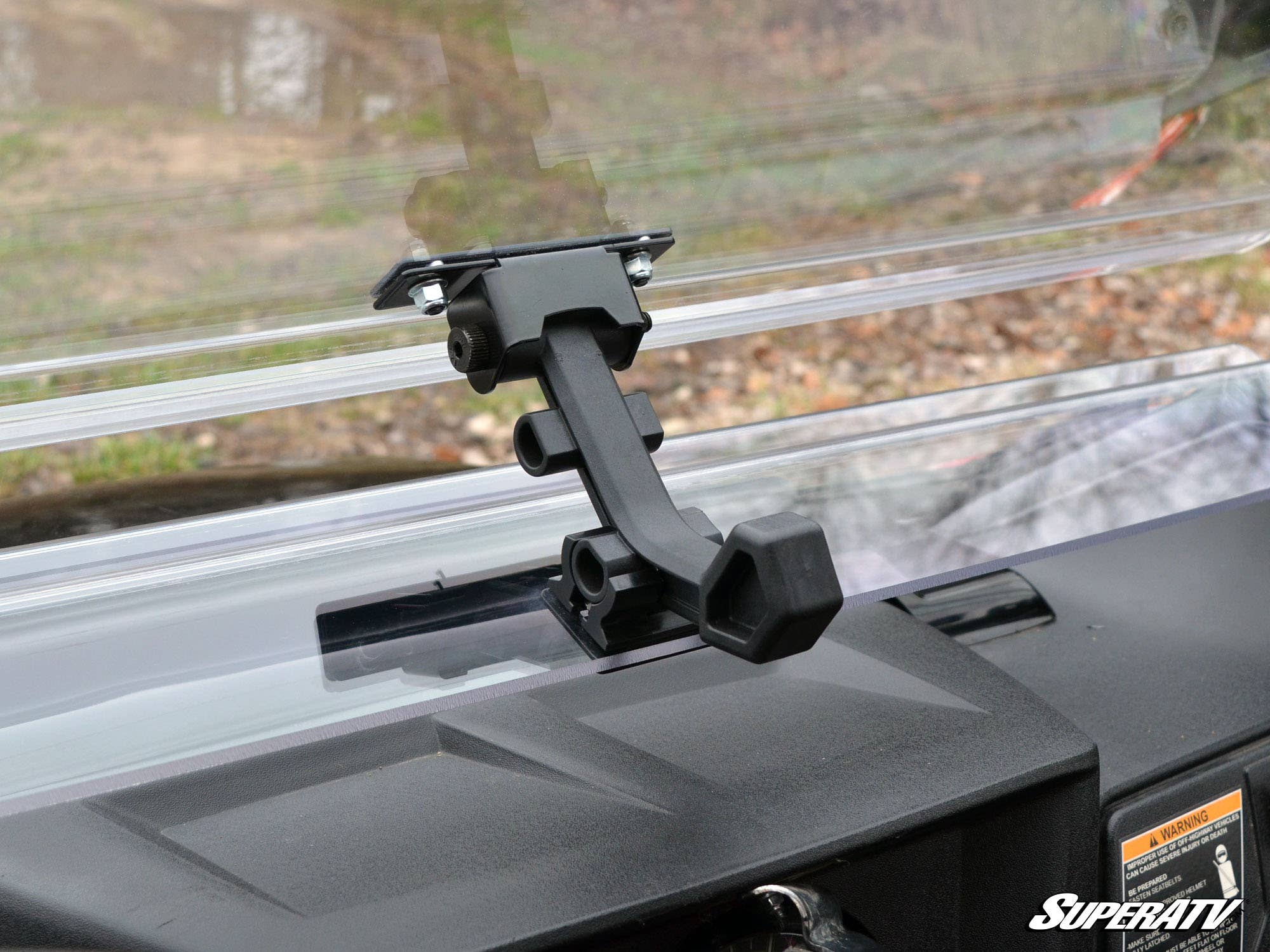 Photo of SuperATV Arctic Cat Wildcat Scratch Resistant Flip Windshield by SuperATV - Premium Windshields for UTVs / Side by Sides